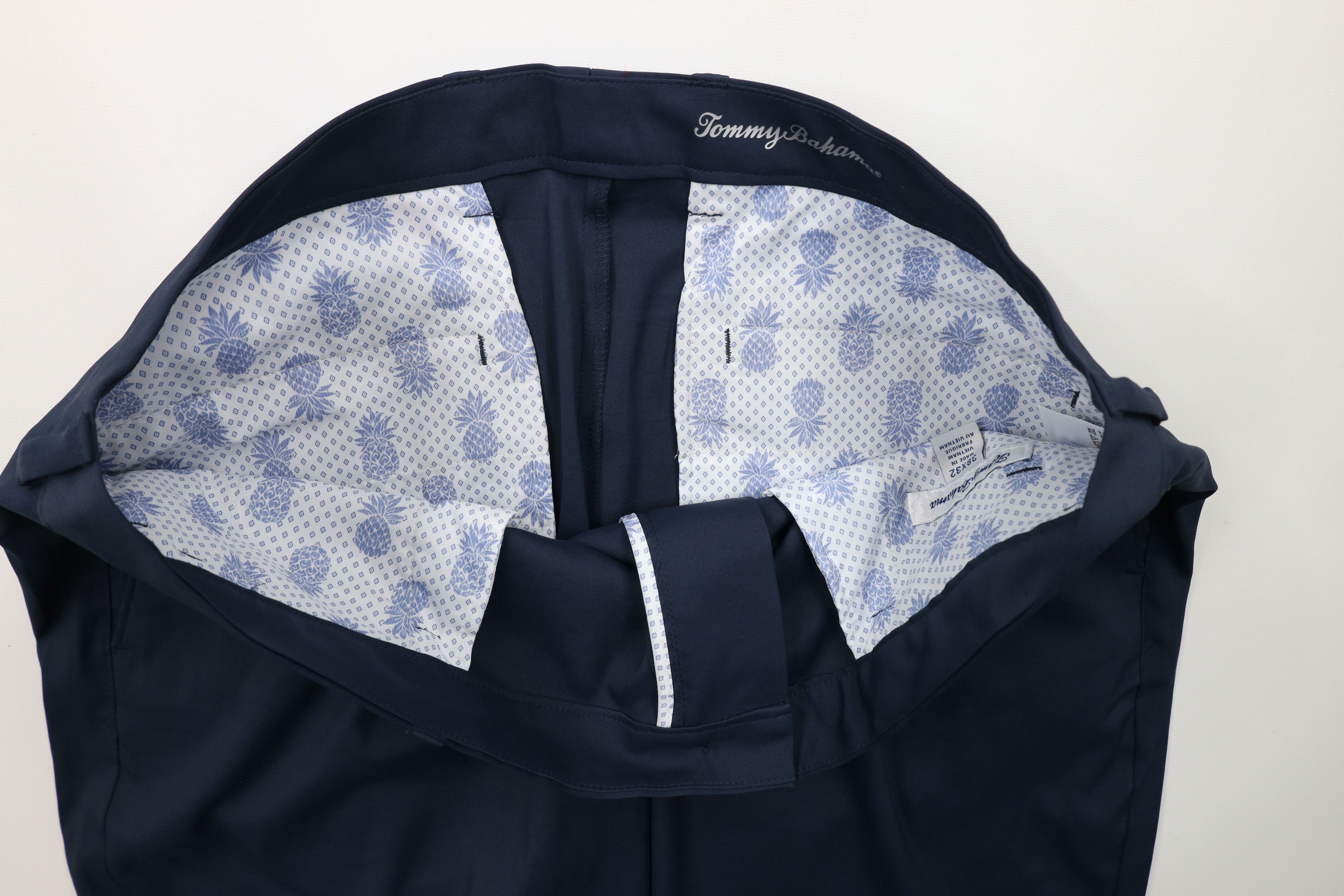 Tommy Bahama × Vintage Tommy Bahama Front Straight Leg Tech Golf Chino Pants Blue Size US 38 / EU 54 - 6 Thumbnail