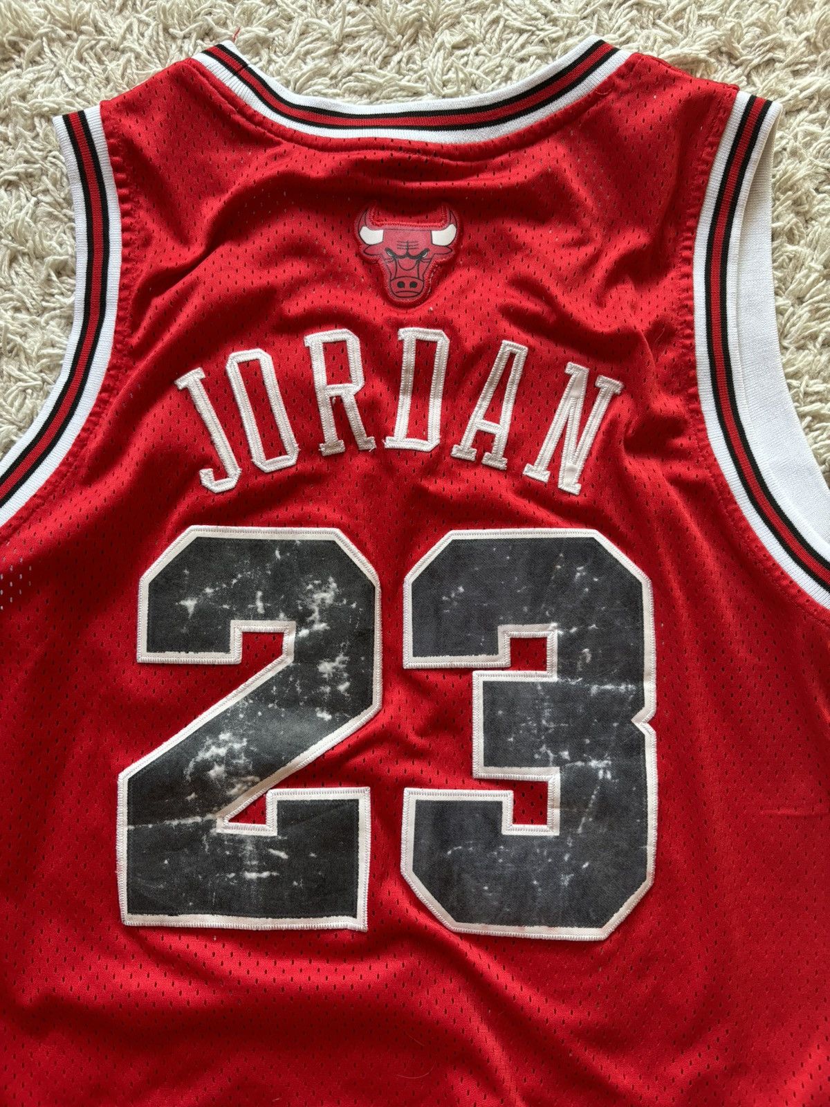 NBA × Nike × Vintage Vintage Streetwear Basketball Jersey Chicago Bulls Jordan 23 Size US S / EU 44-46 / 1 - 10 Thumbnail