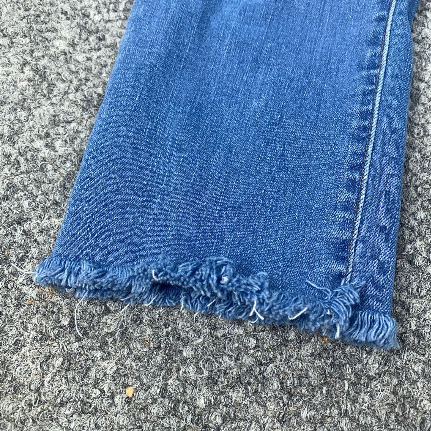 Madewell Madewell Jeans Capri Womens Size 29 Blue High Rise Road Tripper Crop Raw Hem Size 29" - 5 Thumbnail