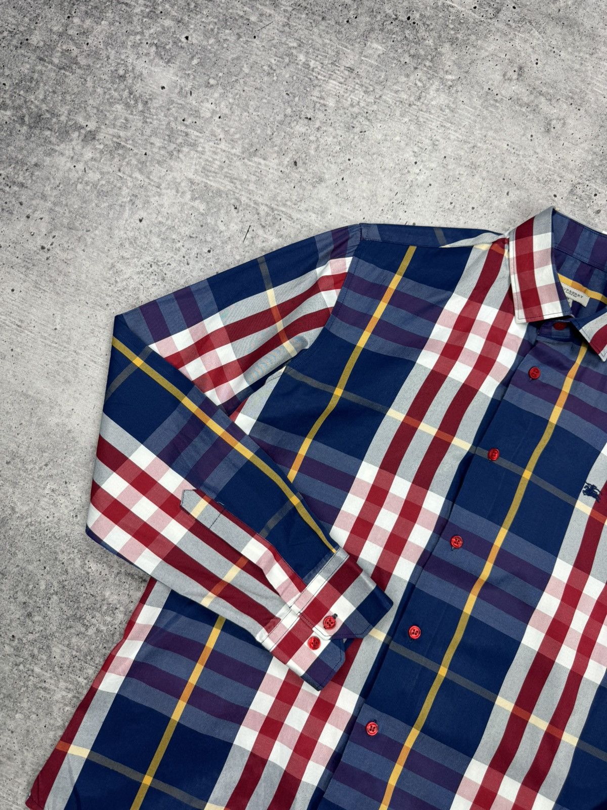 Burberry Vintage Burberry 90’s Y2K Style Nova Check Checkered Shirt Size US M / EU 48-50 / 2 - 5 Thumbnail