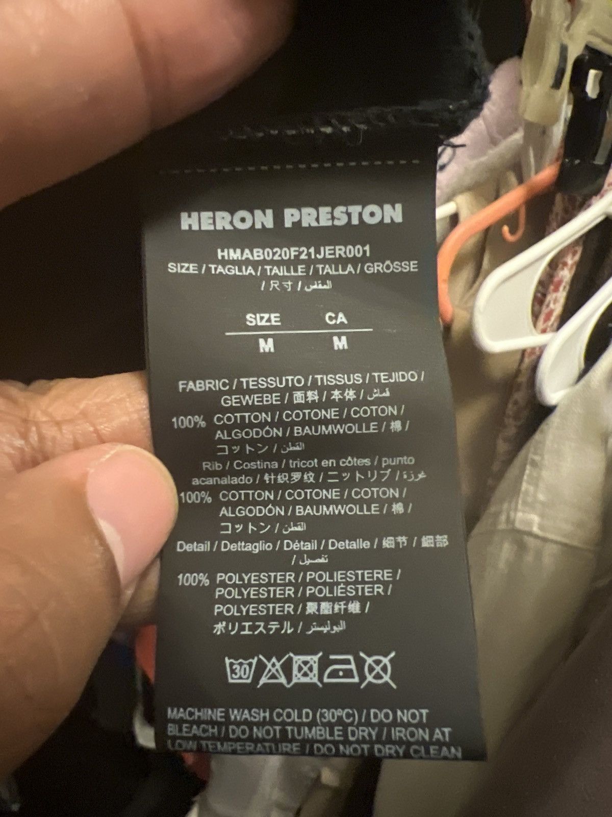 Heron Preston Original Heron Preston Size US M / EU 48-50 / 2 - 7 Thumbnail