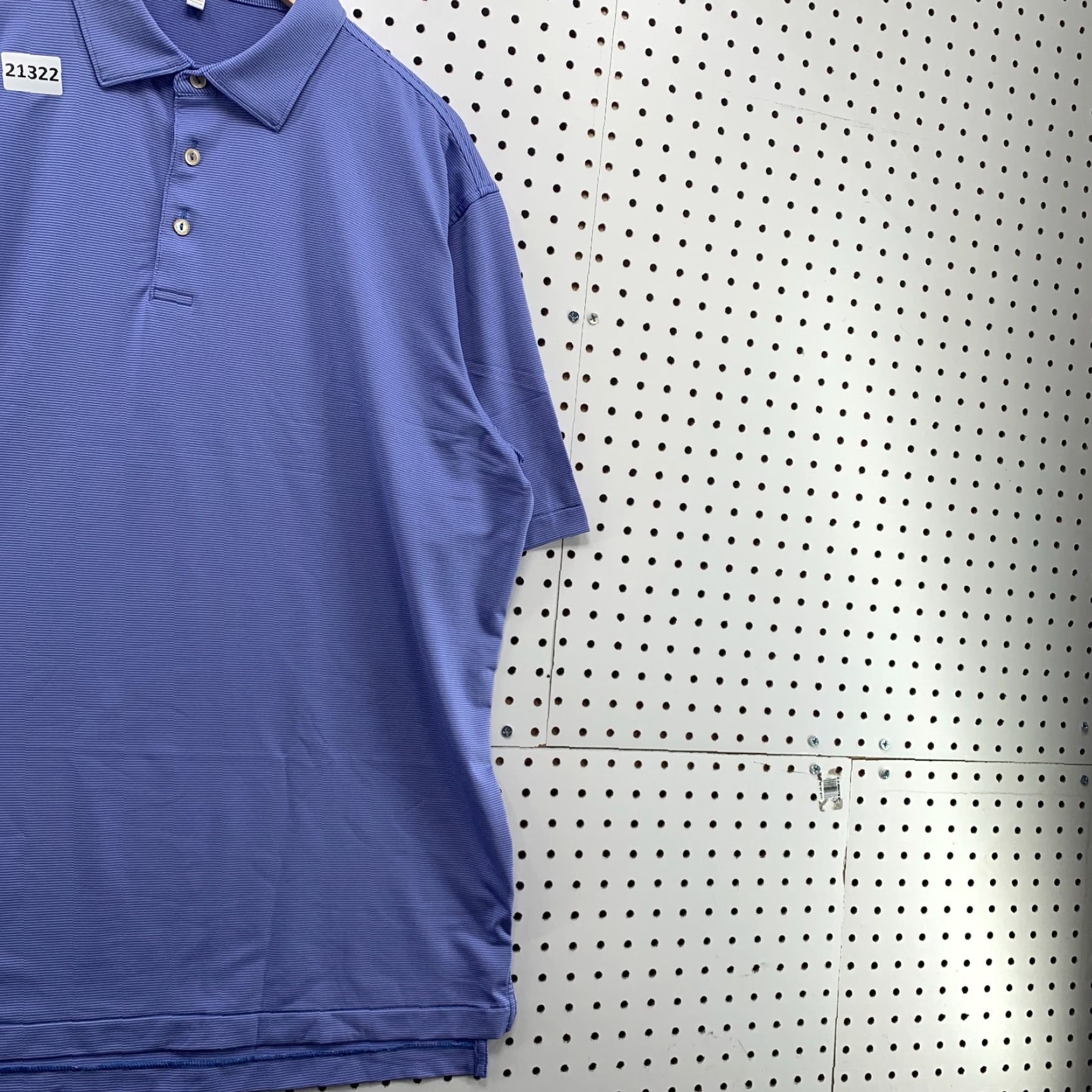 Peter Millar VINTAGE Peter Millar Summer Comfort Polo Shirt Pink Blue Striped Mens XL Polo Shirt 25x32.5 Size US XL / EU 56 / 4 - 4 Thumbnail