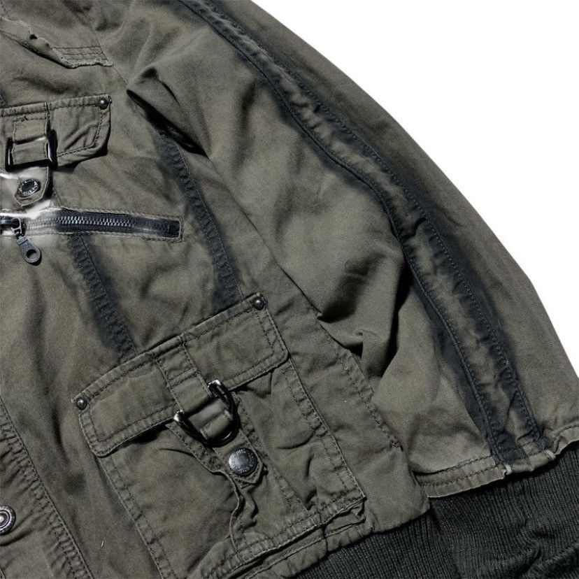 In The Attic IN THE ATTIC BONDAGE V-KEI STYLE BONO MULTI POCKET JACKET Size US M / EU 48-50 / 2 - 2 Thumbnail