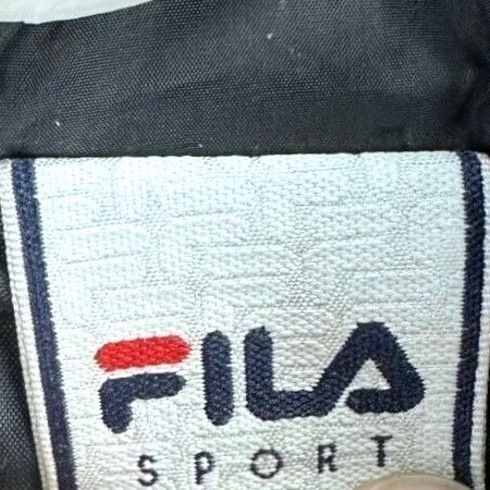 Fila Fila Sport Vest Puffer Jacket Black Full Zip Mens Large Size L / US 10 / IT 46 - 3 Thumbnail