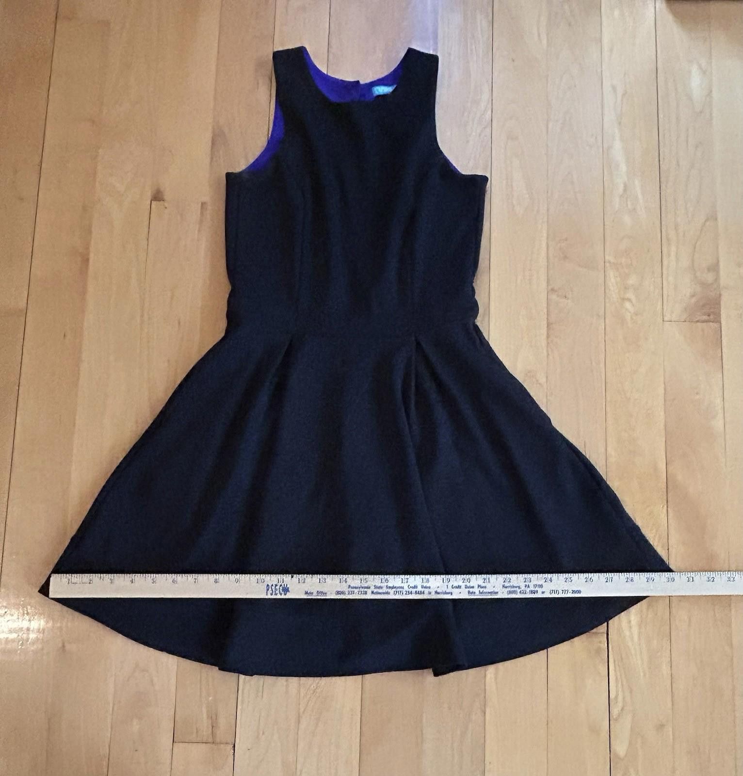 Other Nanette Lepore Lamour black pleated Lined dress size S LBD Size S / US 4 / IT 40 - 11 Thumbnail