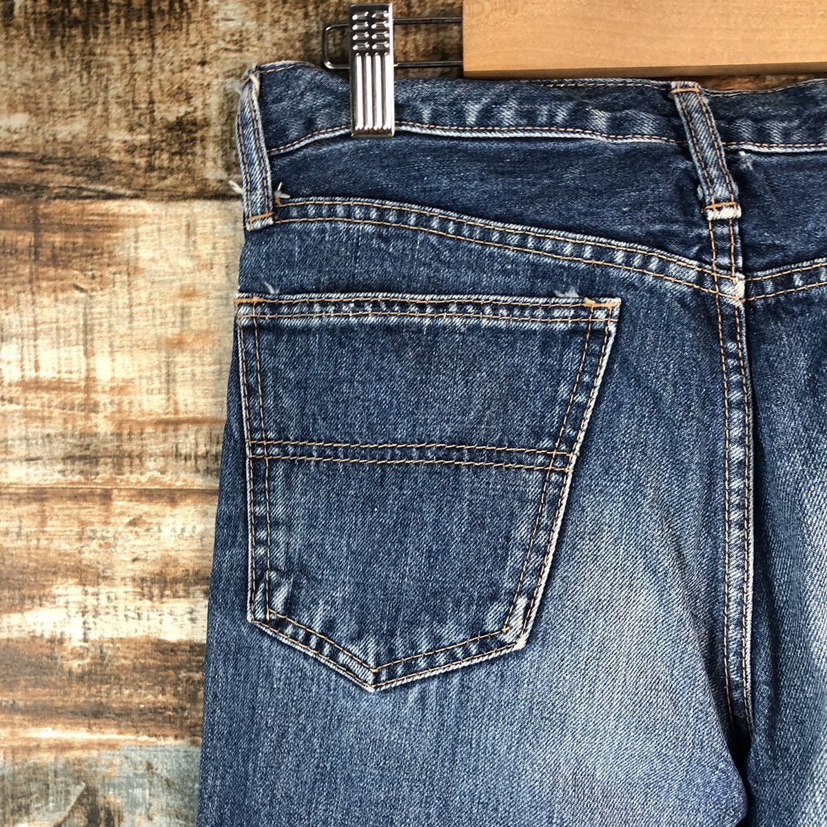 Big John Big John Blue vintage ripped Denim Pants #A2131 Size US 29 - 15 Thumbnail