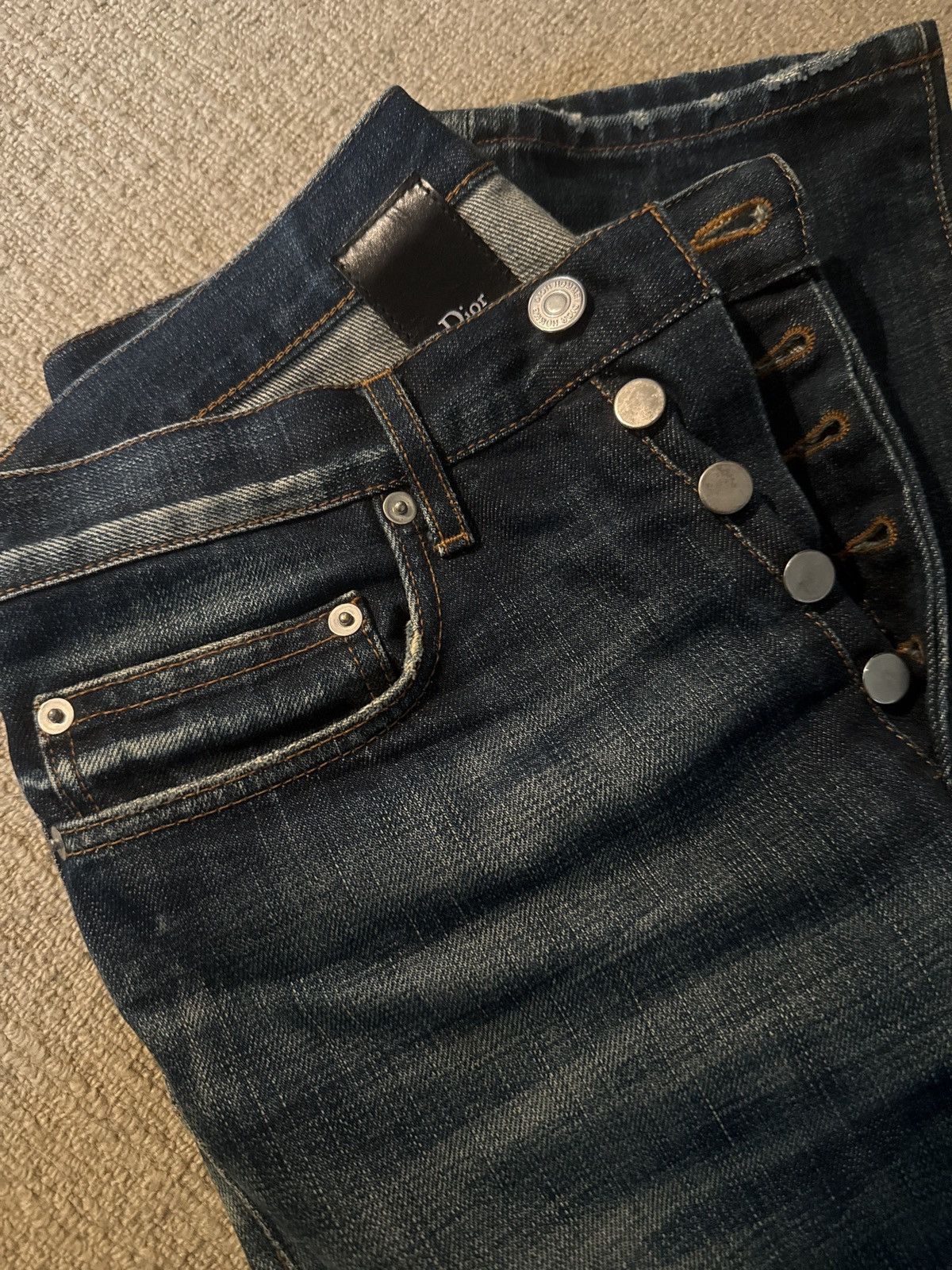 Dior Dior faded denim Size US 28 / EU 44 - 5 Thumbnail