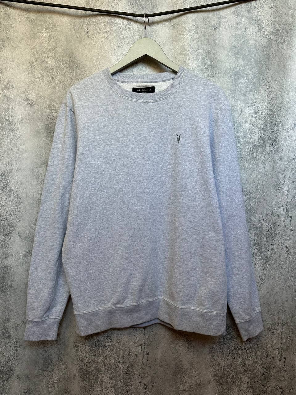 Allsaints ALLSAINTS Aven Crew Sweatshirt Gray Pullover LS Oversized Size US S / EU 44-46 / 1 - 2 Thumbnail