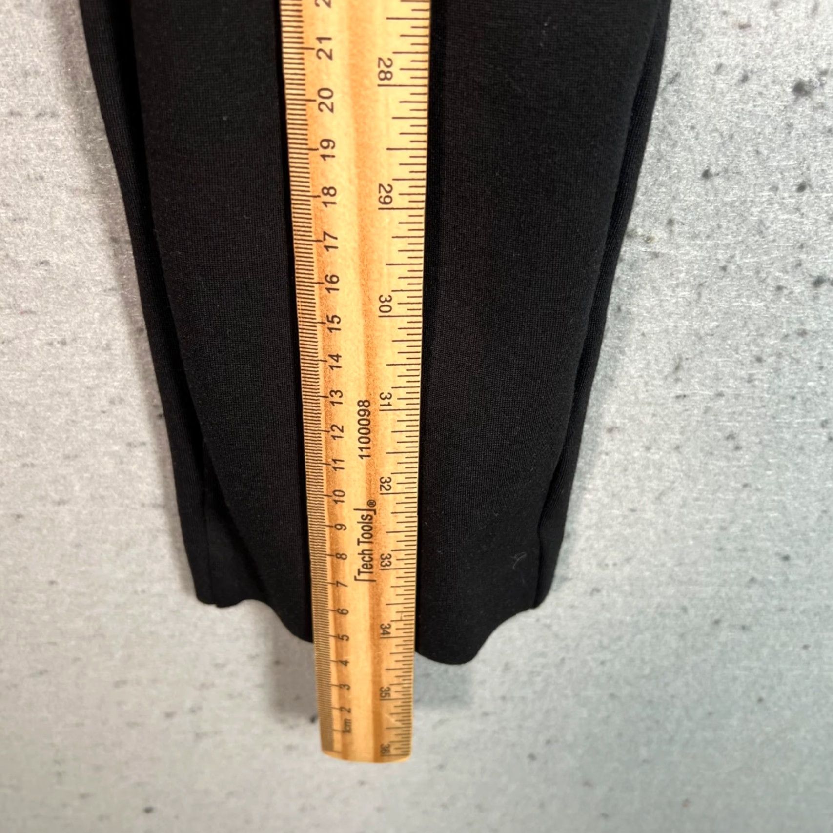 J.Crew J.CREW Pants Womens Size 6 Black Slim Ponte Knit With Zipper Detail Size 28" / US 6 / IT 42 - 6 Thumbnail