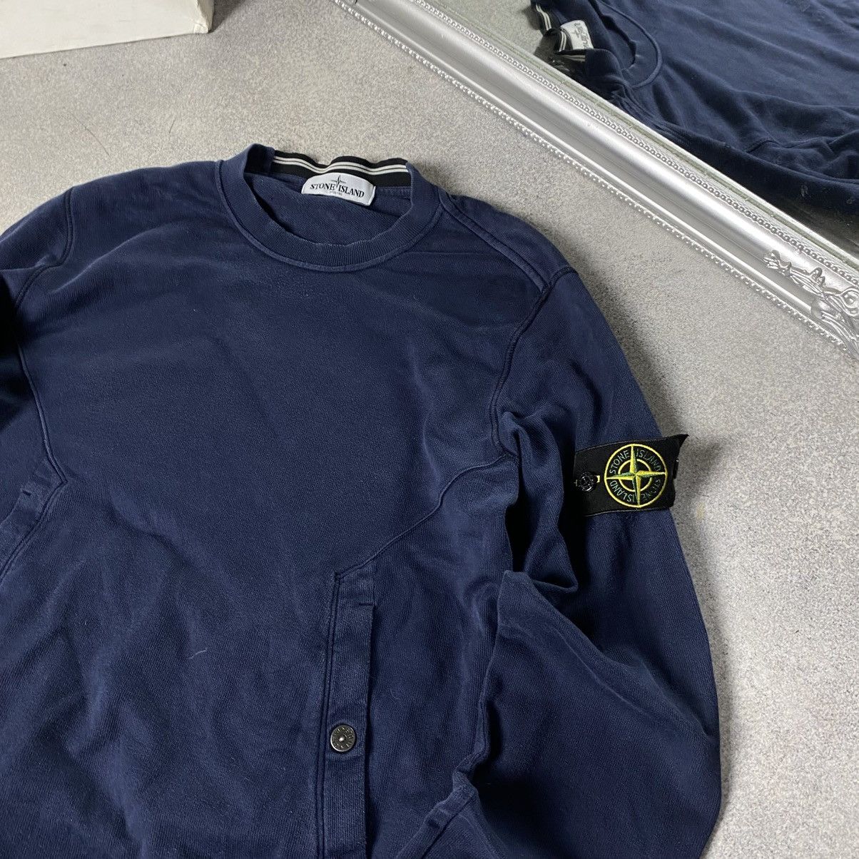 Stone Island Vintage Stone Island Sweatshirt Size US L / EU 52-54 / 3 - 2 Thumbnail