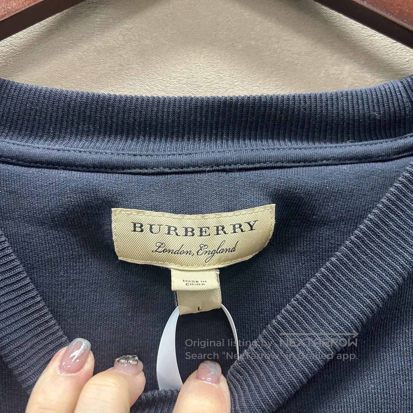 Burberry Burberry Classic Knight Logo Black Sweatshirt. Size US L / EU 52-54 / 3 - 4 Thumbnail