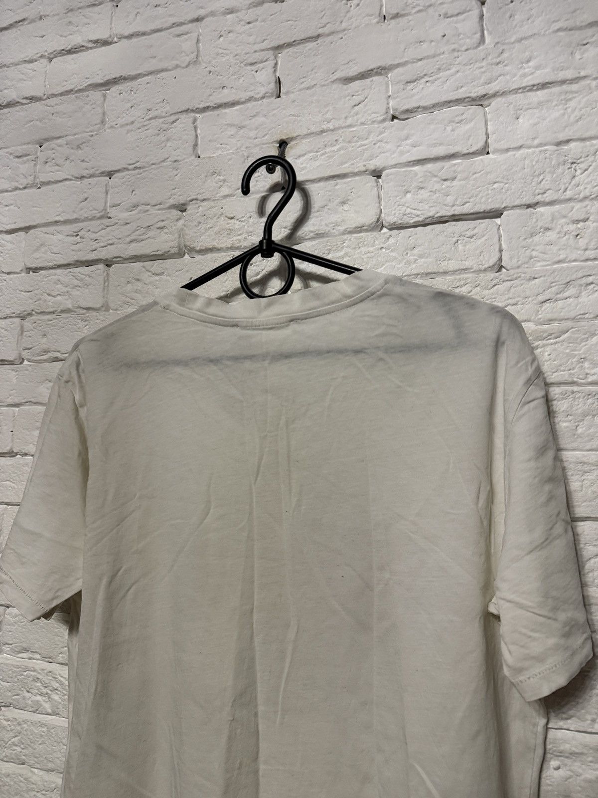 Acne Studios Ance Studios Women`s White Blank T-shirt Designer Tee Sz L Size L / US 10 / IT 46 - 7 Thumbnail