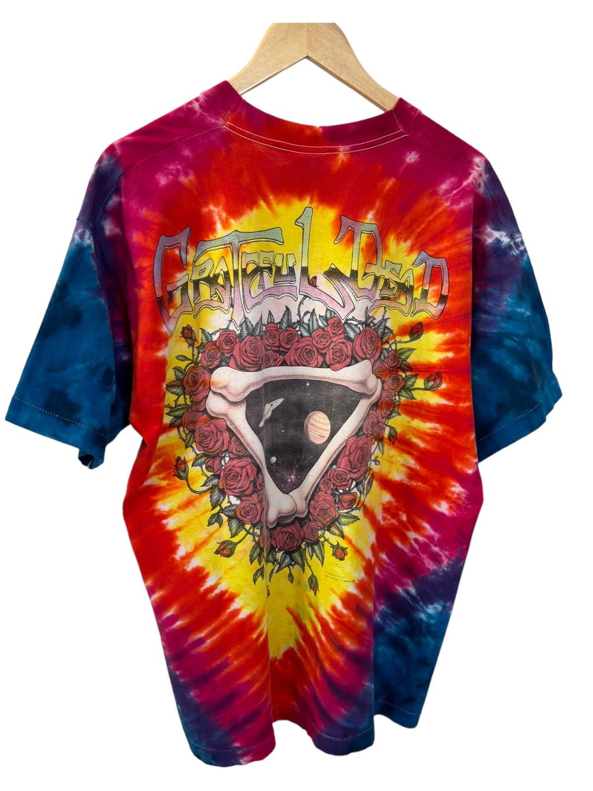 Grateful Dead Vintage 1992 Liquid Blue Grateful Dead “Space Your Face” Tee Size US XL / EU 56 / 4 - 7 Thumbnail