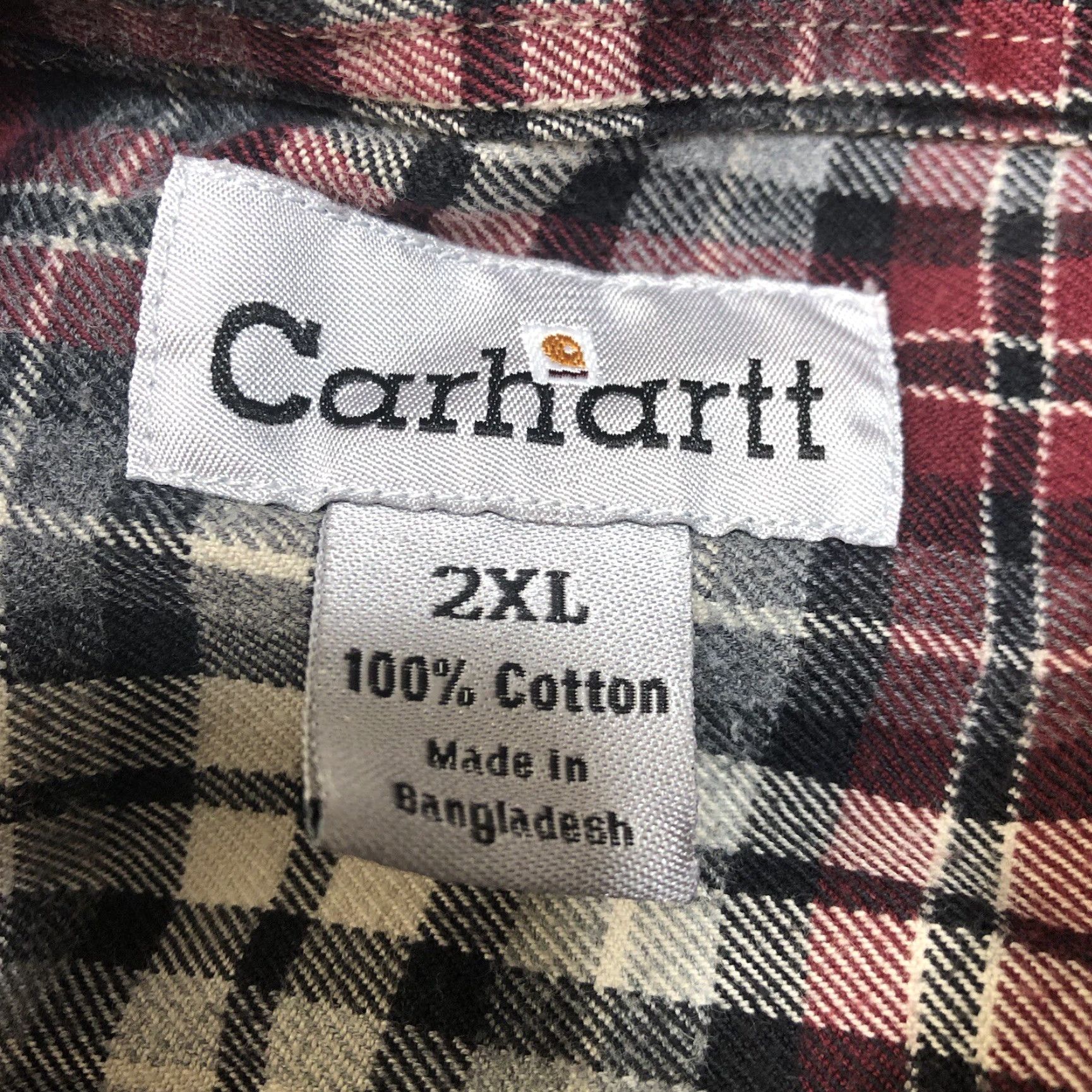 Carhartt Carhartt Shirt Men 2XL Multicolor Plaid Button-Down Relaxed Fit Flannel Work Outdoor Size US XXL / EU 58 / 5 - 4 Thumbnail