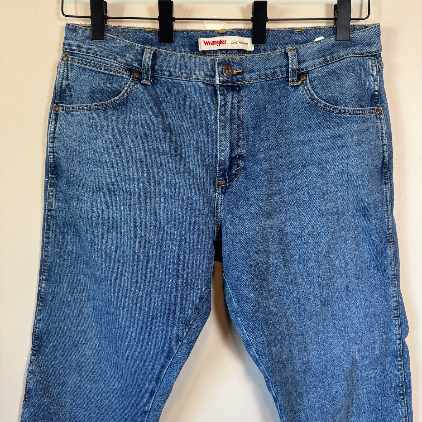Levi's Levi's 88 Slim Straight Jeans 36x32 Unisex Coastal Cowgirl Size US 36 / EU 52 - 2 Thumbnail