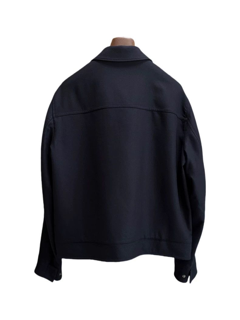 Loro Piana LORO PIANA Wool jacket navy blue Size US L / EU 52-54 / 3 - 4 Thumbnail