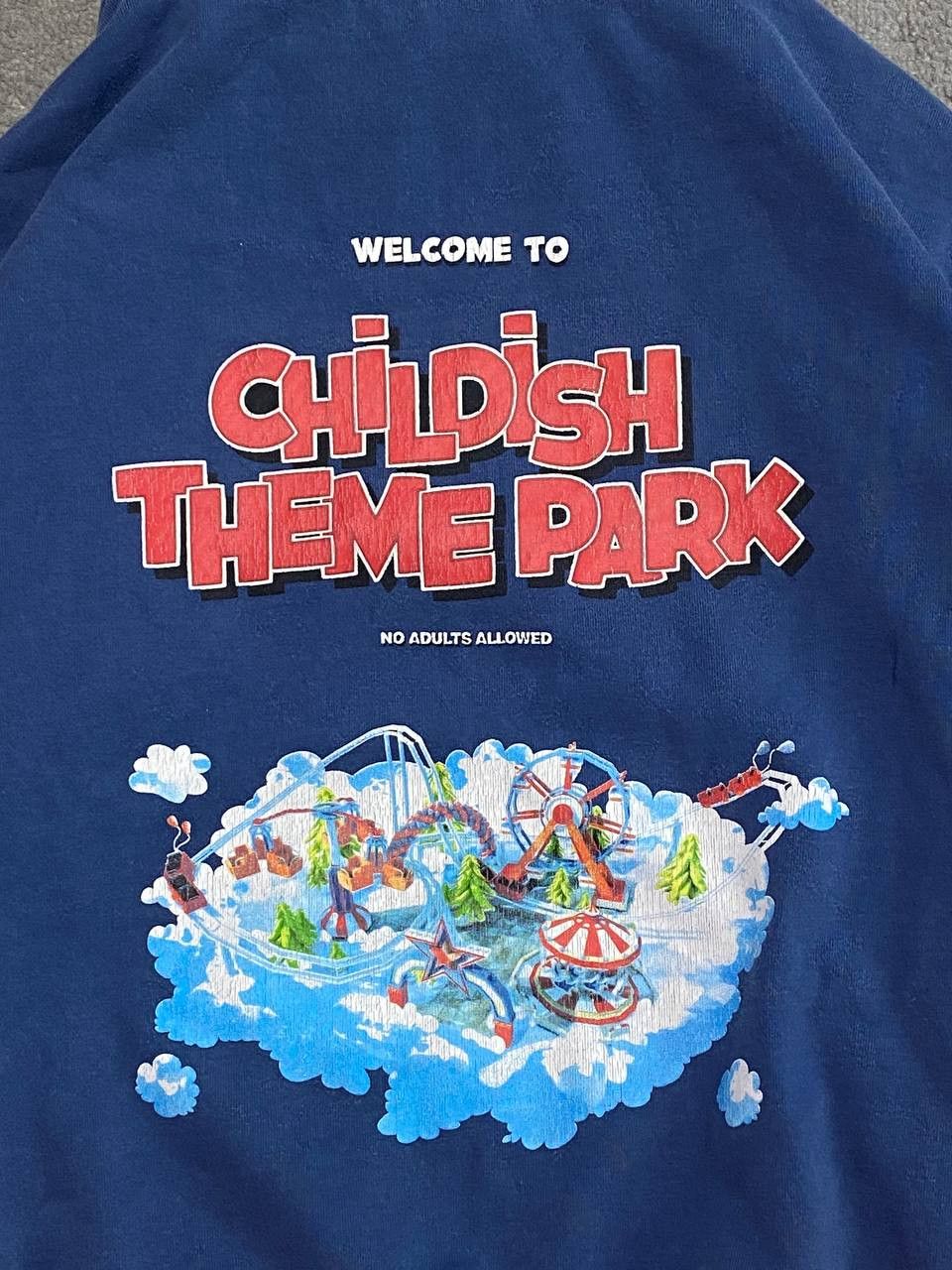 Vintage 🎢 Childish Theme Park Hoodie Size US S / EU 44-46 / 1 - 3 Thumbnail