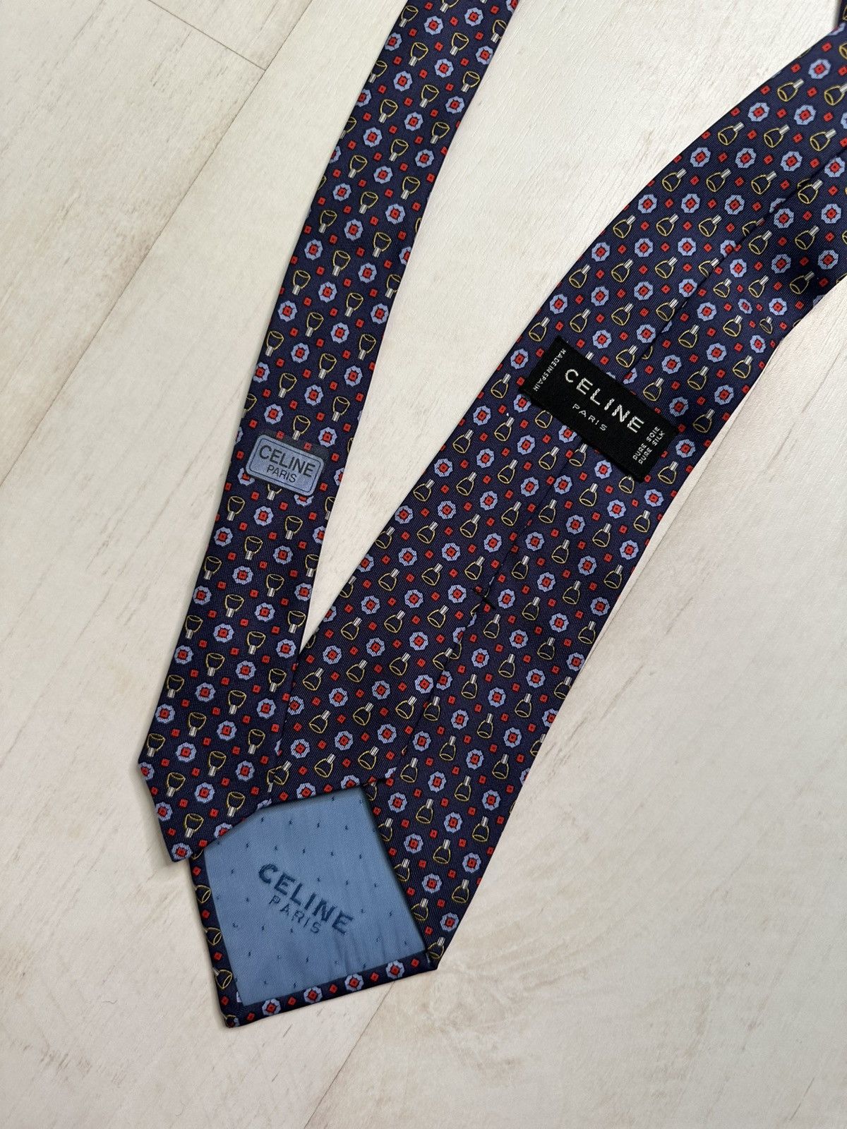 Celine × Designer × Vintage Celine vintage silk tie Size ONE SIZE - 1 Thumbnail