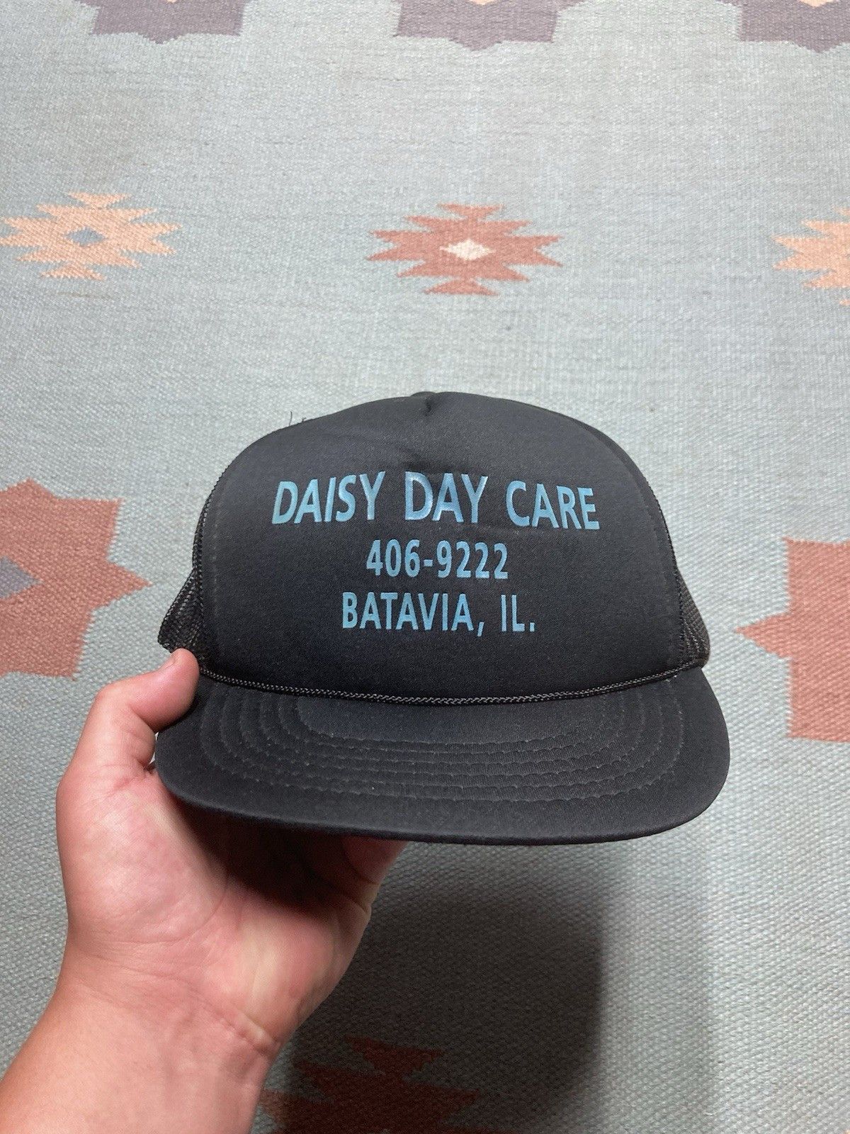 Vintage Vintage trucker hat daisy day care Batavia Illinois SnapBack Size ONE SIZE - 2 Thumbnail