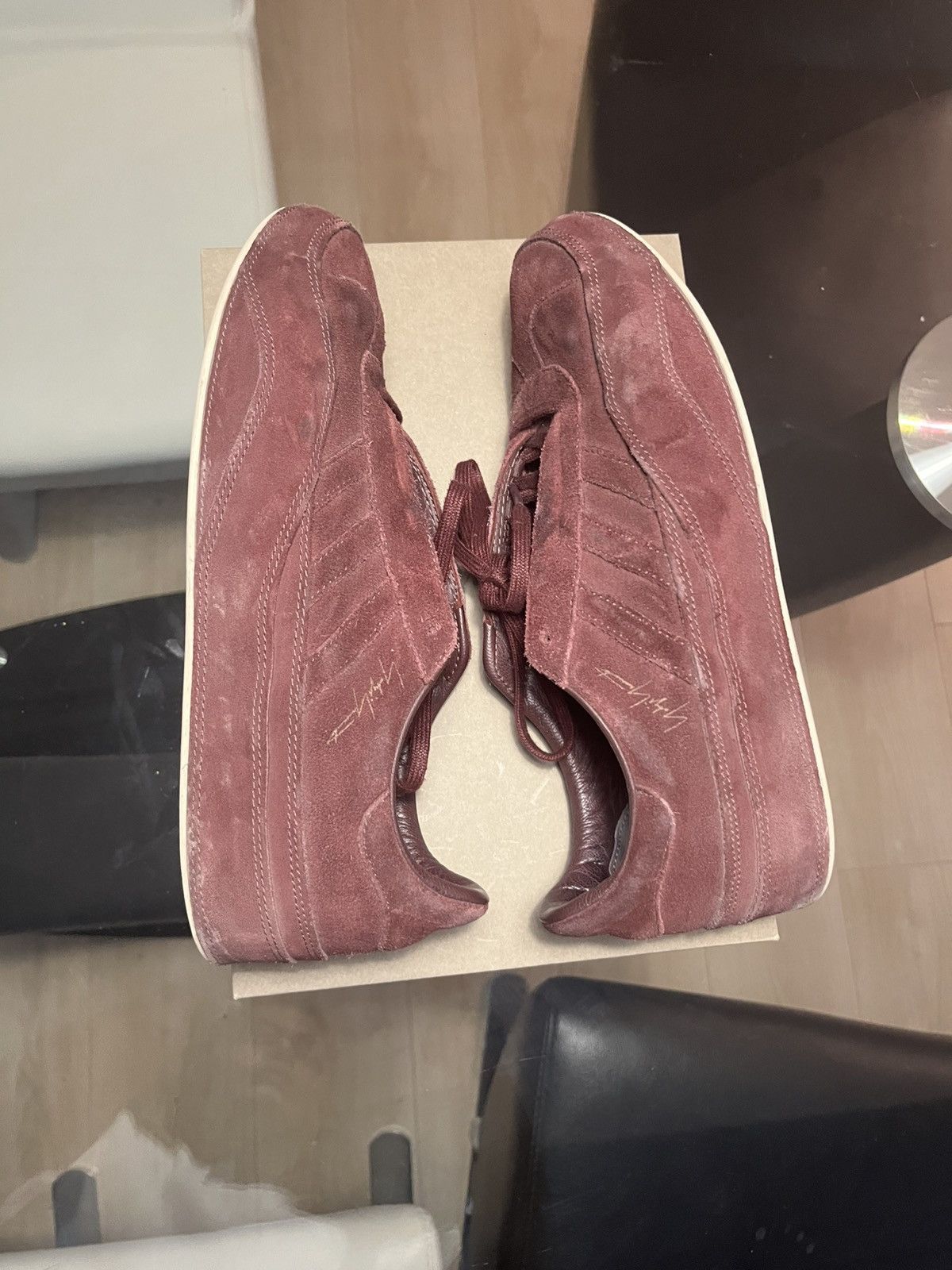 Y-3 Y-3 Gazelle "Shadow Red" Size US 8 / EU 41 - 6 Thumbnail