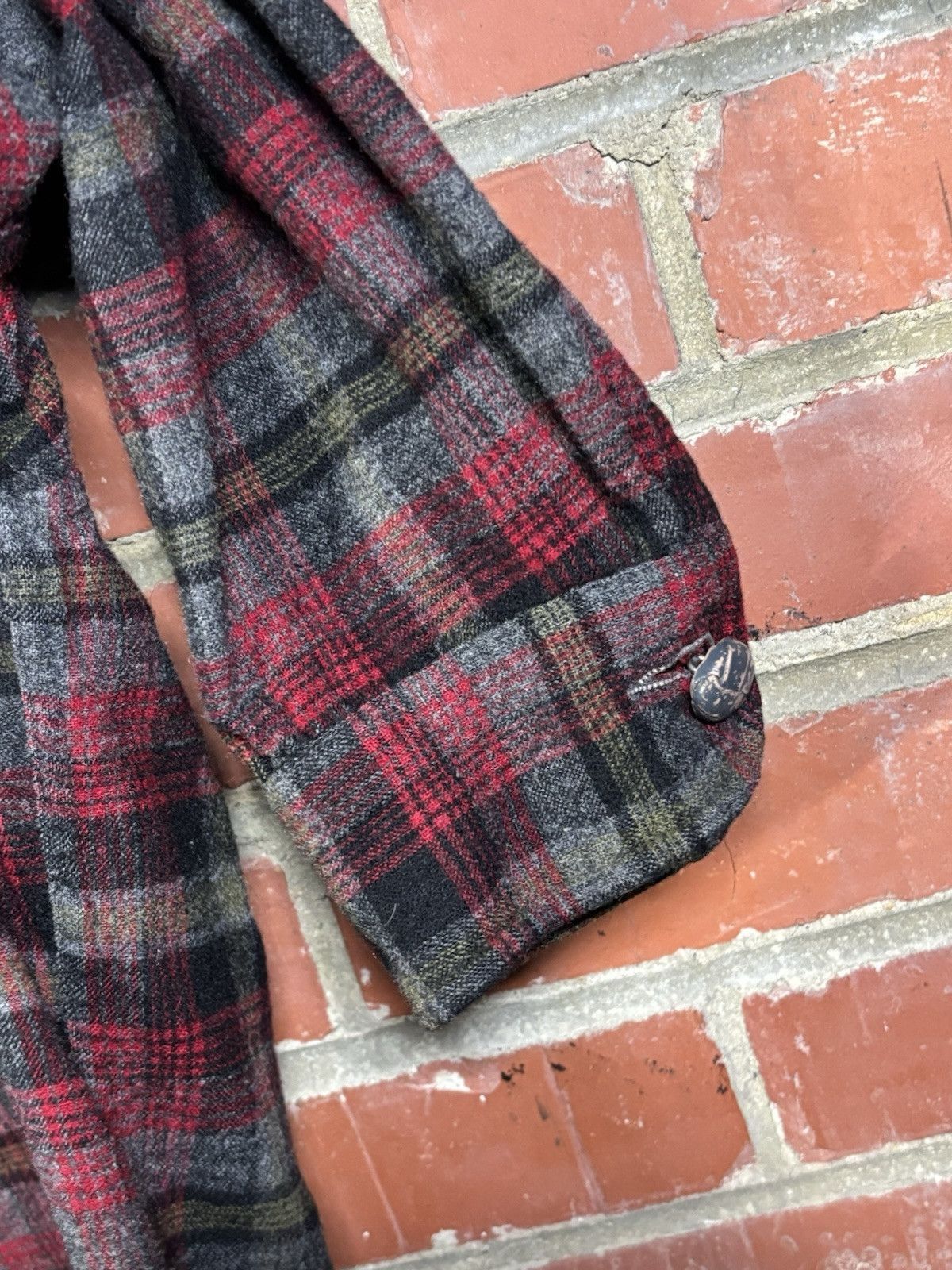 Pendleton Vintage 60s Pendleton Checkered Wool Button Jacket Sz M Size US M / EU 48-50 / 2 - 5 Thumbnail