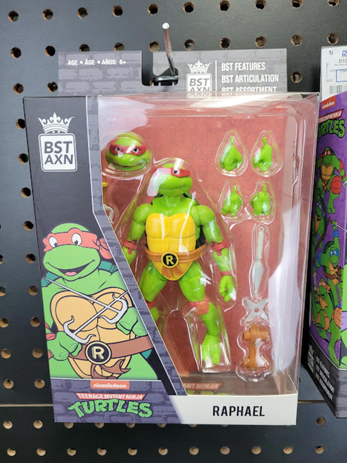 Nickelodeon TMNT Action Figures Set - Raphael, Donatello & Mikey Fun! Size ONE SIZE - 4 Thumbnail