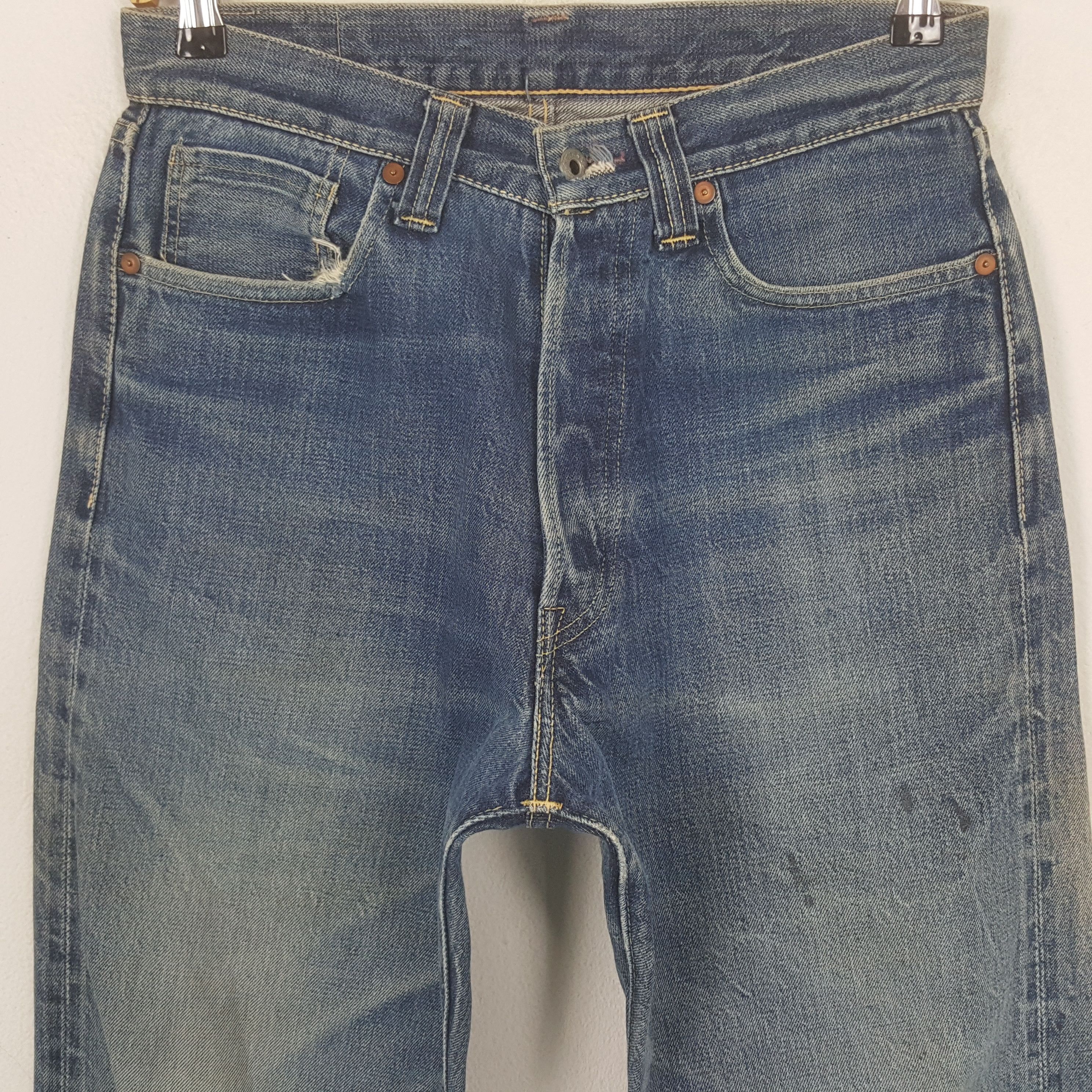Denime Vintage Denime Selvedge Japanese Denim Jeans RR21 Size US 28 / EU 44 - 2 Thumbnail