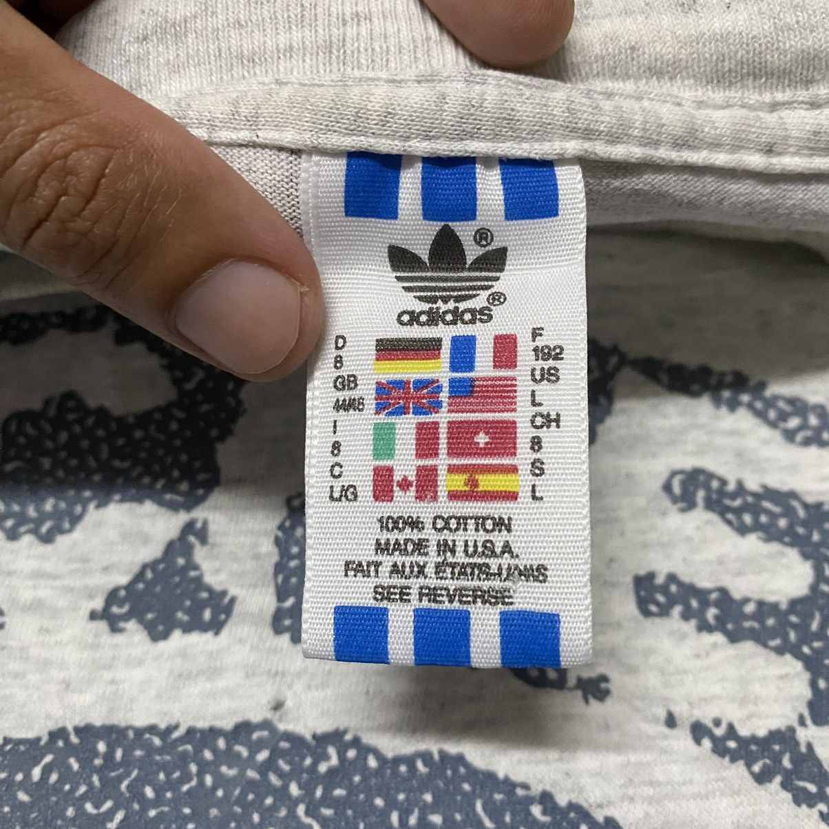 Adidas Vintage Adidas Germany Deutscher Fussball T Shirt Size US L / EU 52-54 / 3 - 4 Thumbnail