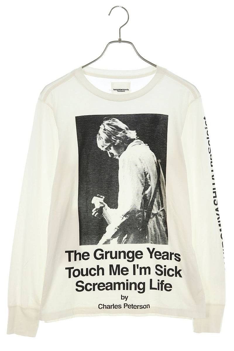 Takahiromiyashita The Soloist. Charles Peterson Kurt Cobain Long Sleeve Tee  | Grailed