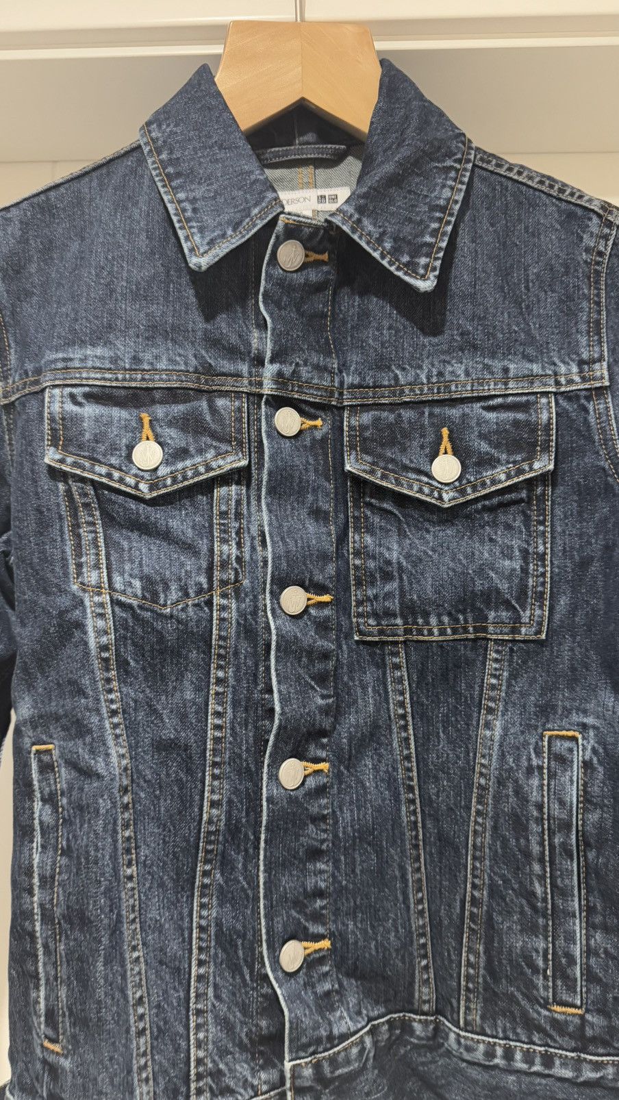 JW Anderson × Uniqlo JW Anderson x Uniqlo Assymetrical Denim Jacket Size US S / EU 44-46 / 1 - 3 Thumbnail