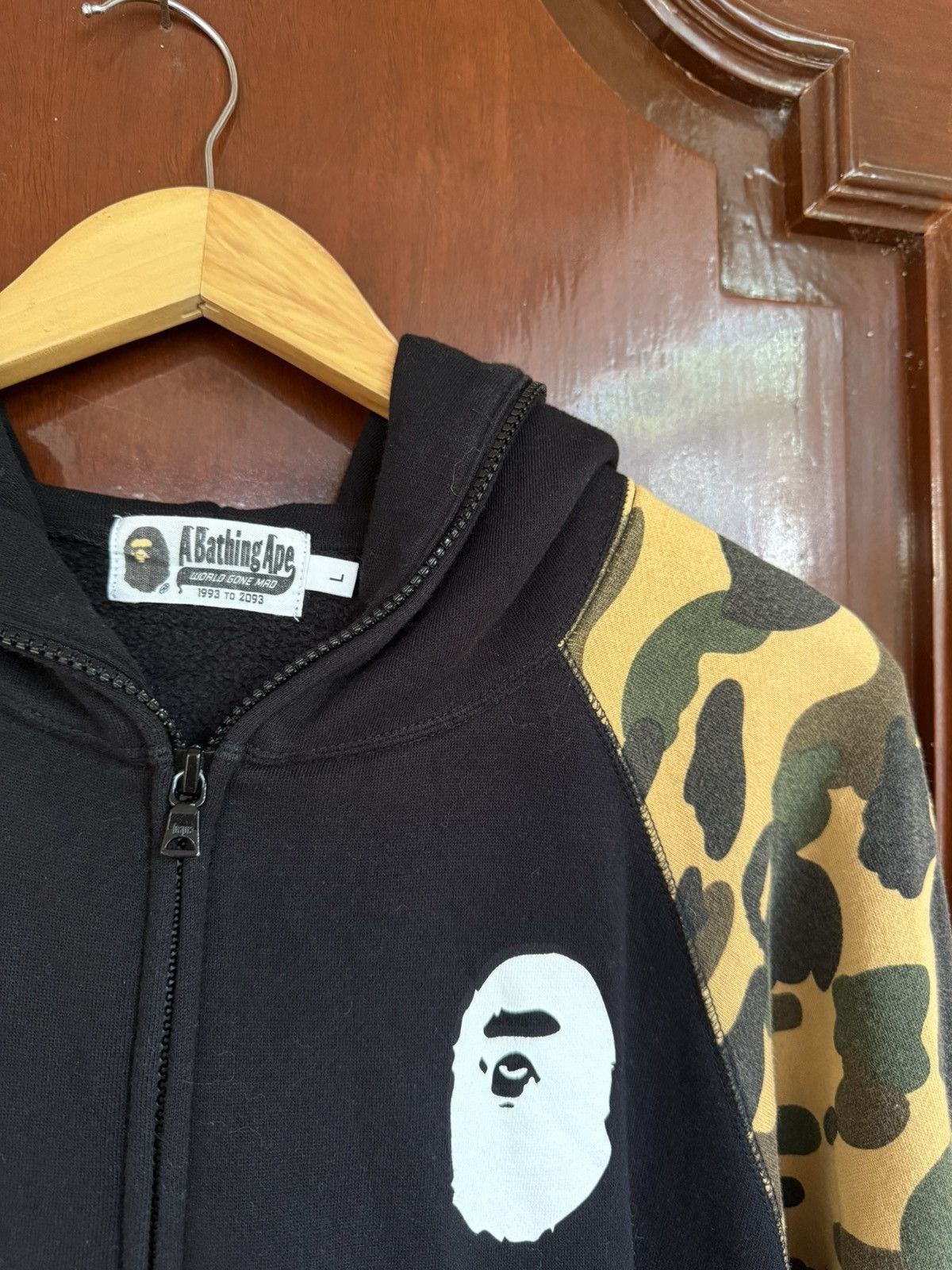 Bape Bape Camou Full Zip Jacket Size US L / EU 52-54 / 3 - 2 Thumbnail