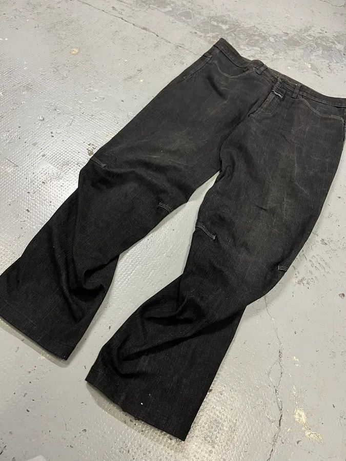 Marithe + Francois Girbaud 2000s Marithé + François Girbaud Grey Structured Jeans Size US 32 / EU 48 - 6 Thumbnail