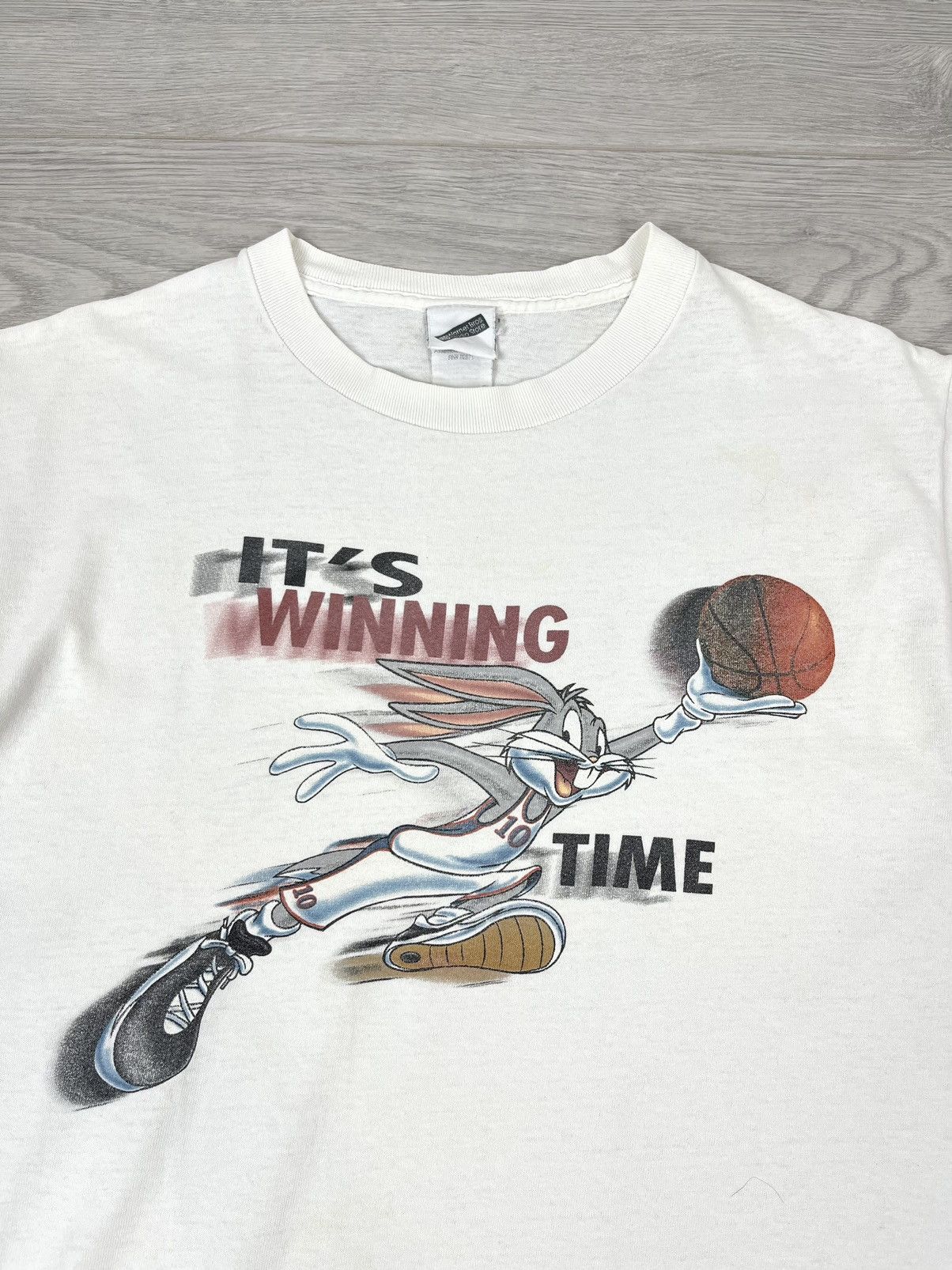 Cartoon Network × Universal Studios × Vintage Warner Bros. Space Jam Bax Bunny Vintage 90s T Shirt Size US L / EU 52-54 / 3 - 4 Thumbnail