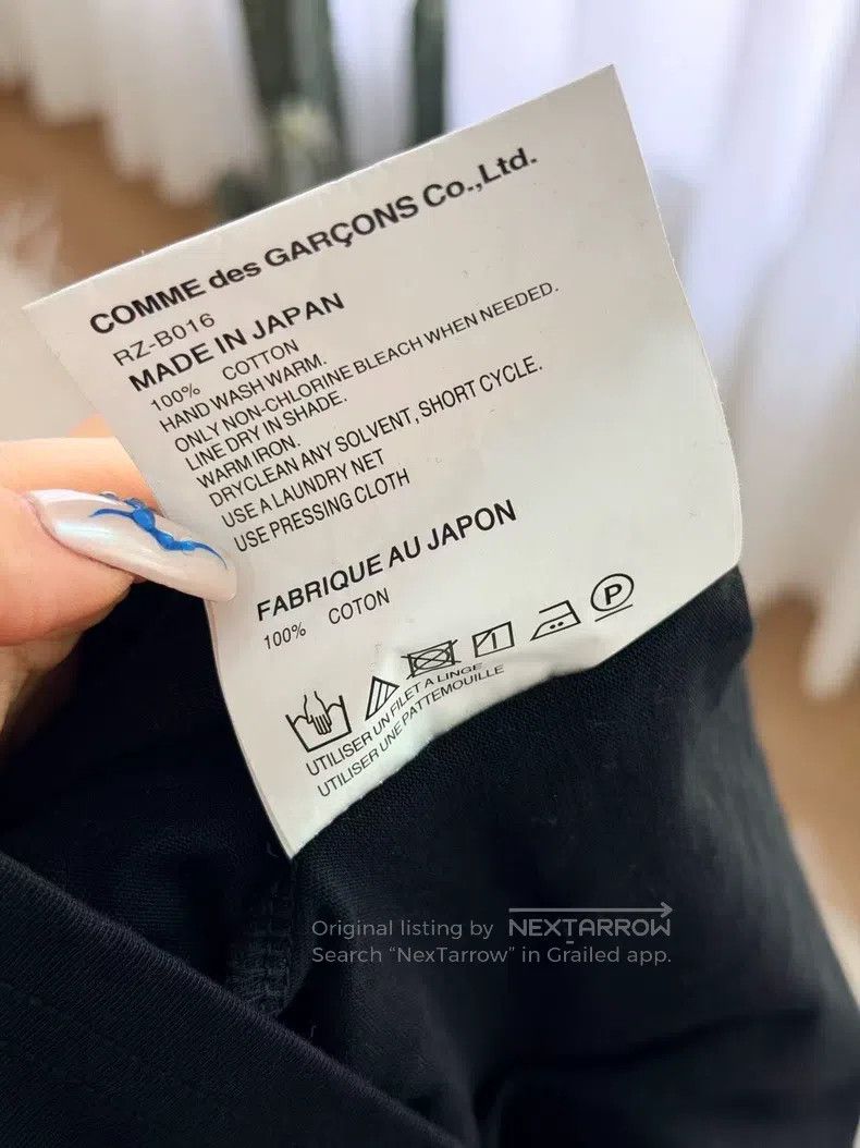 Comme des Garcons Comme Des Garcons Bow tie short sleeve top Size M / US 6-8 / IT 42-44 - 9 Thumbnail
