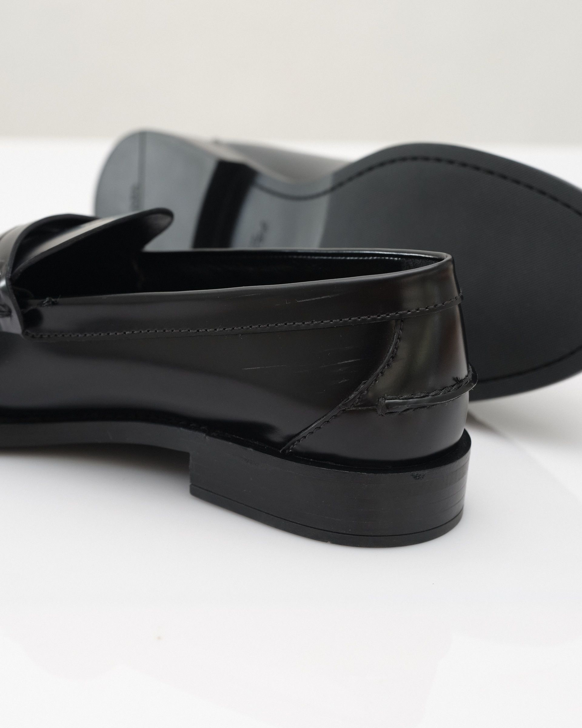 Prada Prada brushed leather loafers Size US 9 / IT 39 - 9 Thumbnail