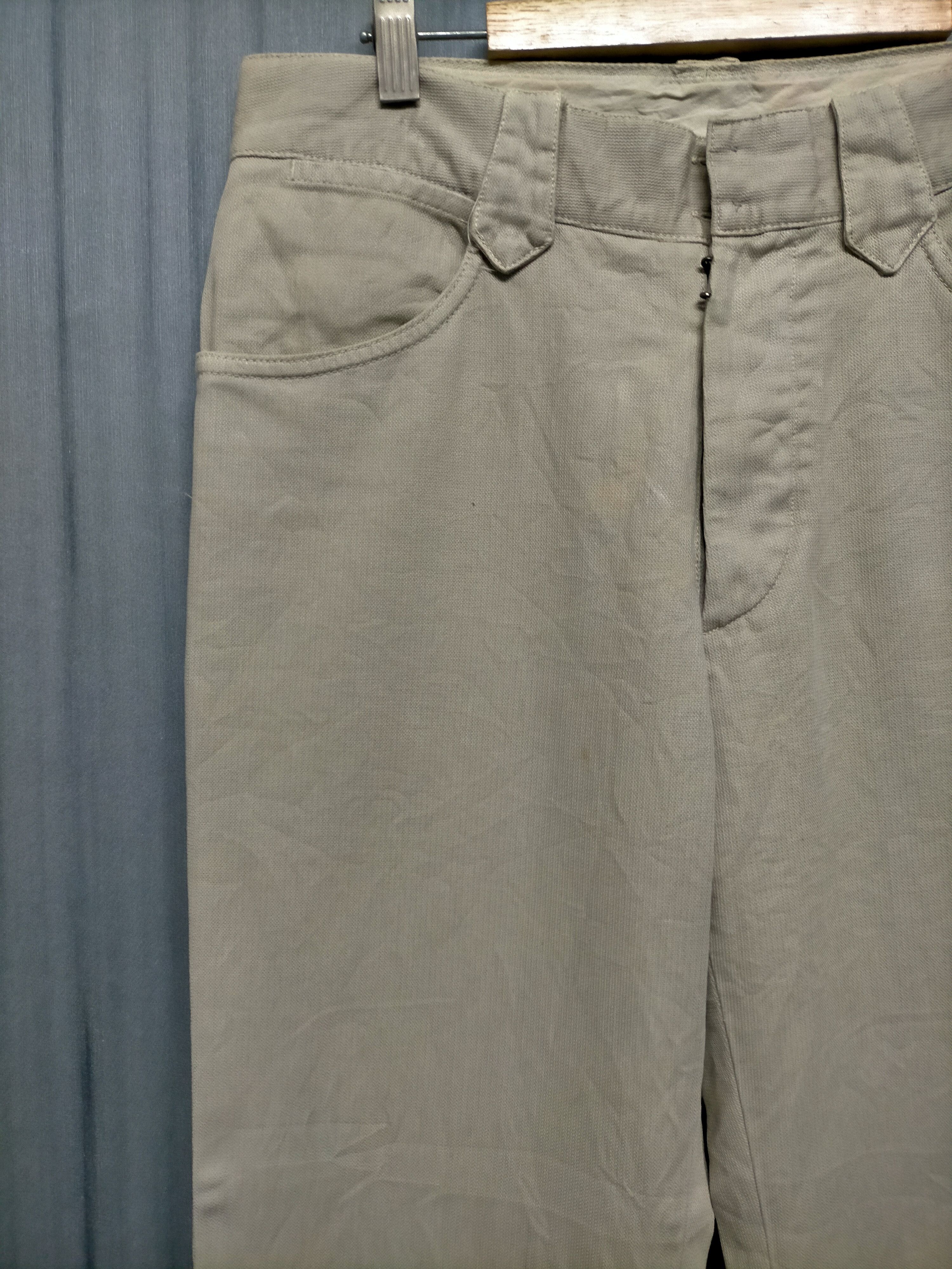 Maison Margiela Vintage Maison Margiela Beige Regular Pants Size US 30 / EU 46 - 4 Thumbnail