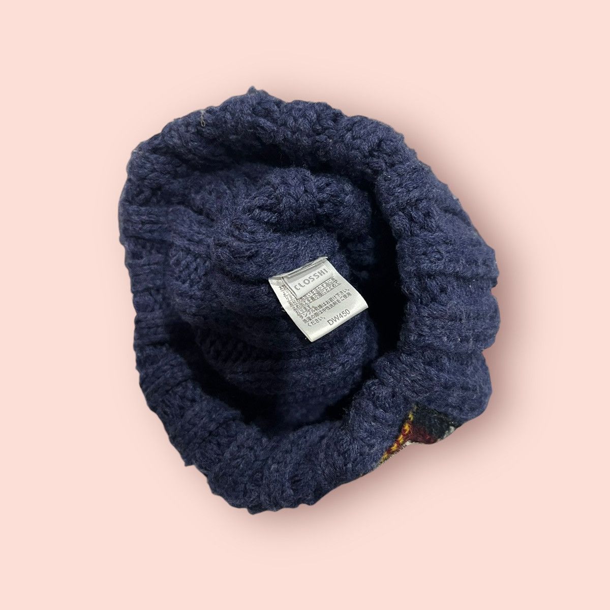 Harris Tweed × Japanese Brand HARRIS TWEED X CLOSSHI COLOURED CABLE KNIT BEANIE Size ONE SIZE - 14 Thumbnail
