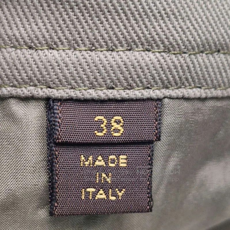 Louis Vuitton Louis Vuitton Olive Cotton Long Pants Size 38. Size US 38 / EU 54 - 5 Thumbnail
