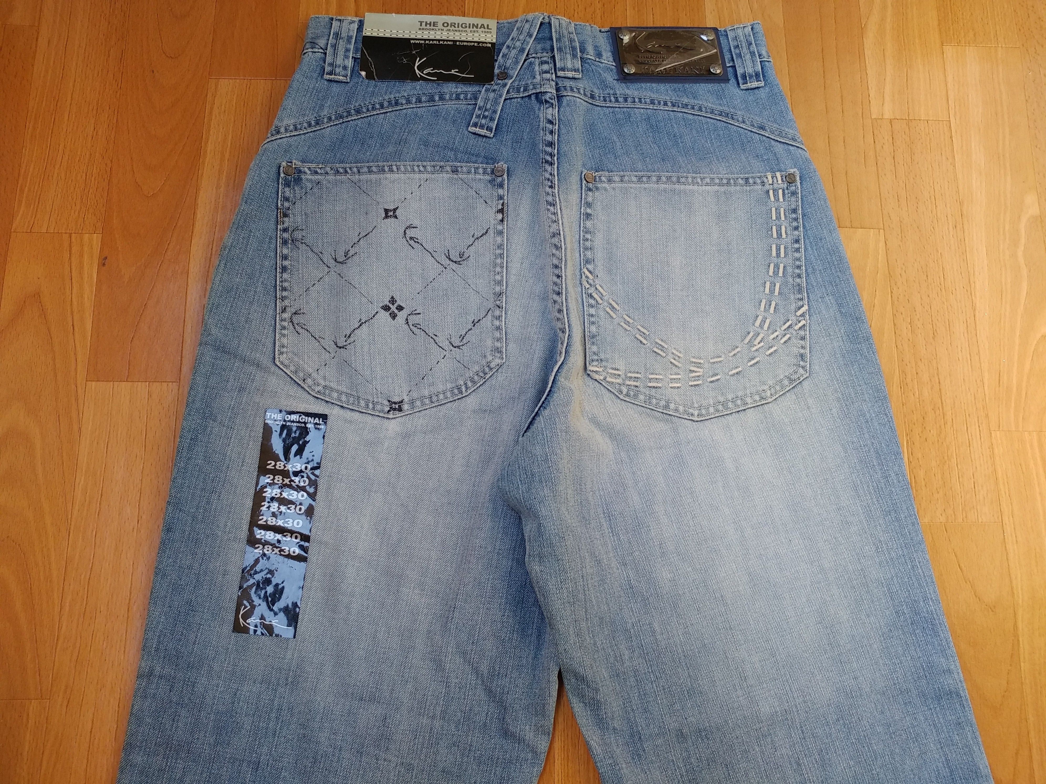 Karl Kani KARL KANI jeans, baggy, vintage Kani jeans, 90s hip hop W 28 Size US 28 / EU 44 - 13 Thumbnail
