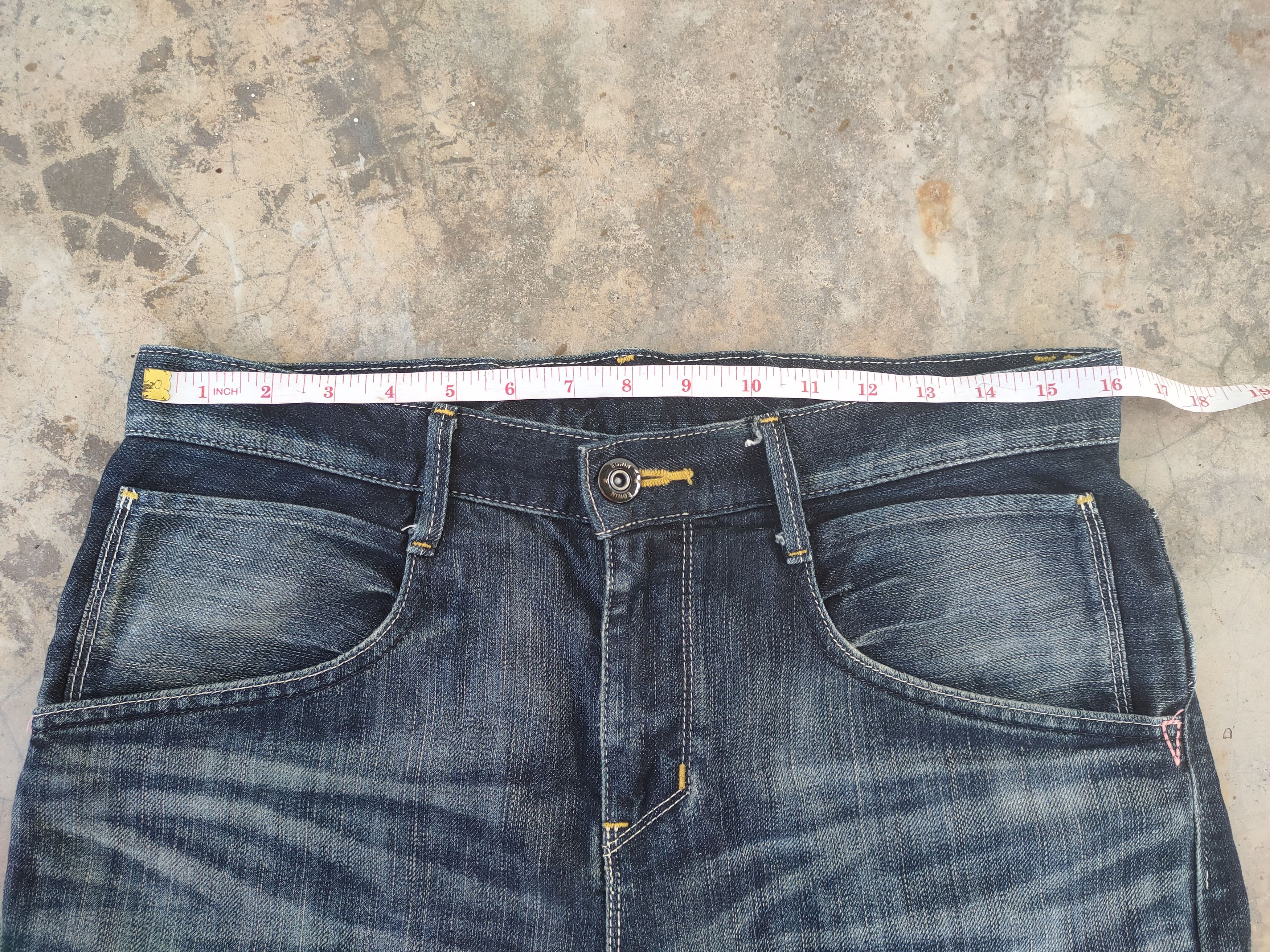 Edwin W32 VINTAGE EDWIN FADED DISTRESSED JEAN DENIM PANTS Size US 32 / EU 48 - 7 Thumbnail
