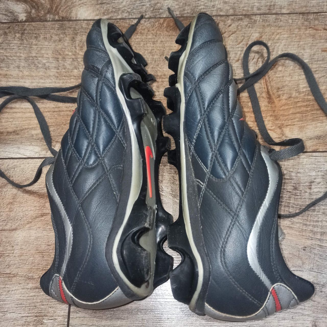 Nike × Vintage Nike Total 90 T90 Air FG 2003 Football Boots Soccer Cleats Size US 9.5 / EU 42-43 - 14 Thumbnail