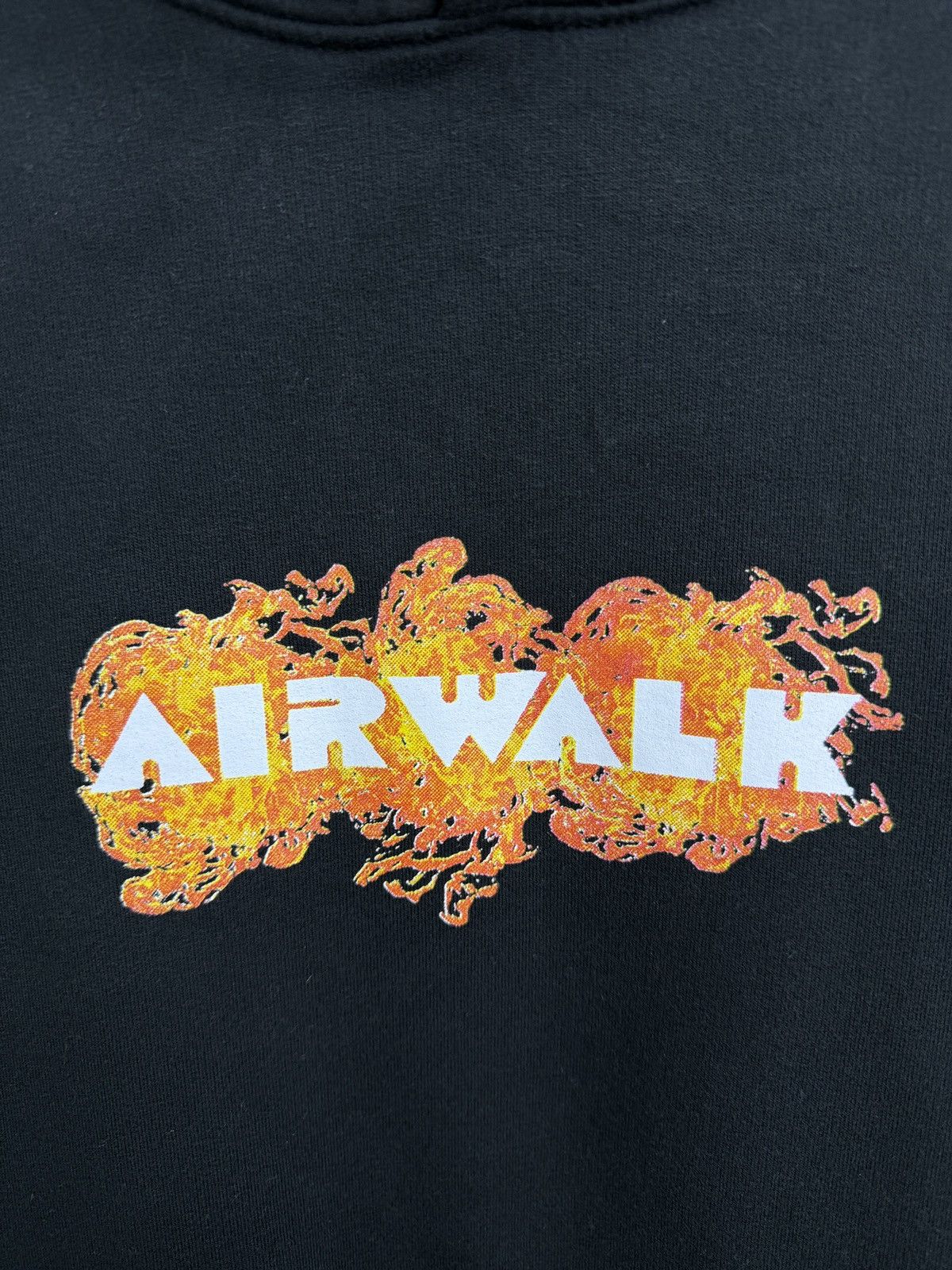 Airwalk 🇺🇸🔥 Vintage Y2K Airwalk Fire Skateboard Hoodie Rare Hype Size US M / EU 48-50 / 2 - 4 Thumbnail