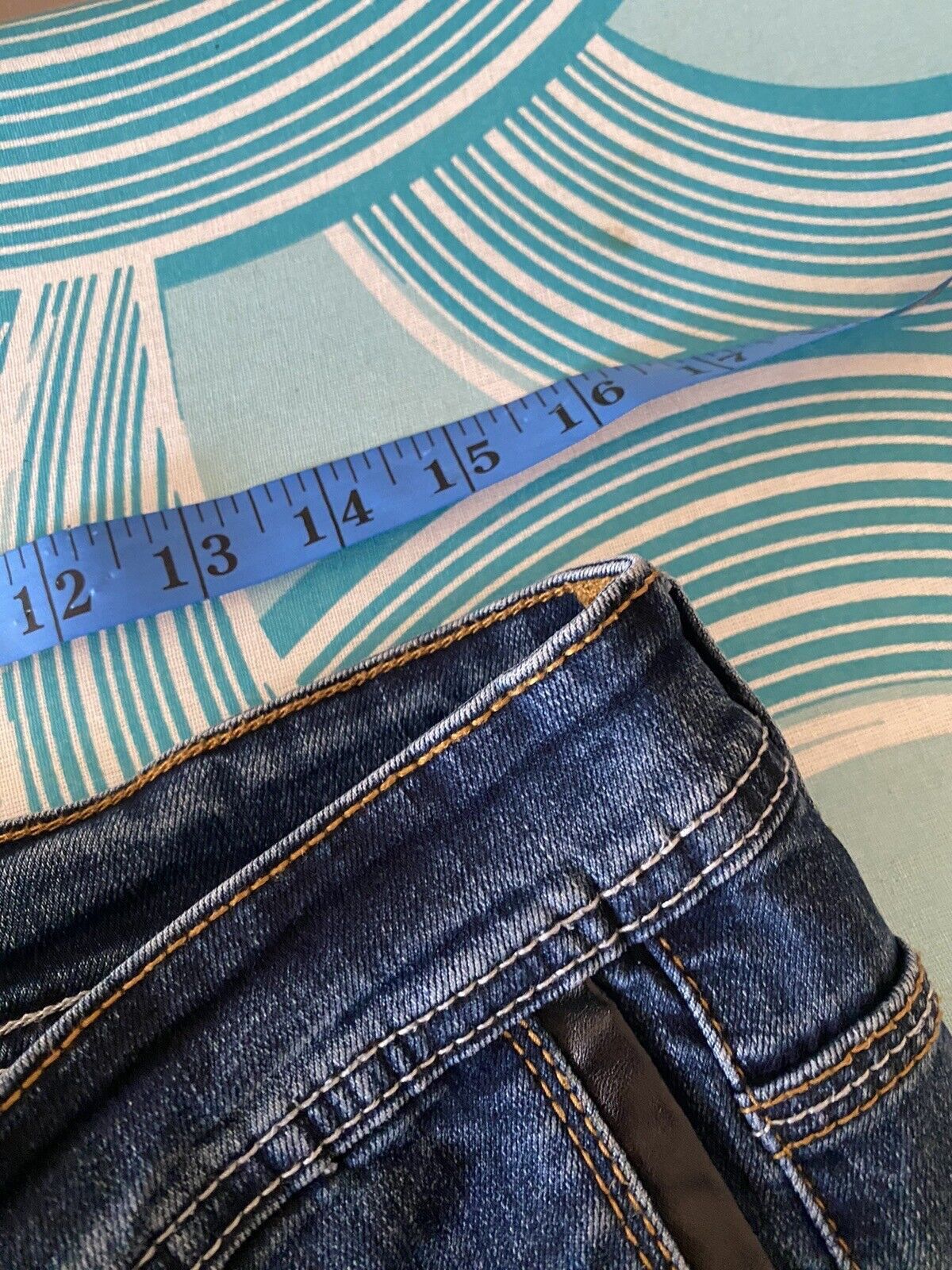 Vintage Carlo Bellucci Mens Jeans Blue Size 32 Straight Sk47 Size US 32 / EU 48 - 3 Thumbnail