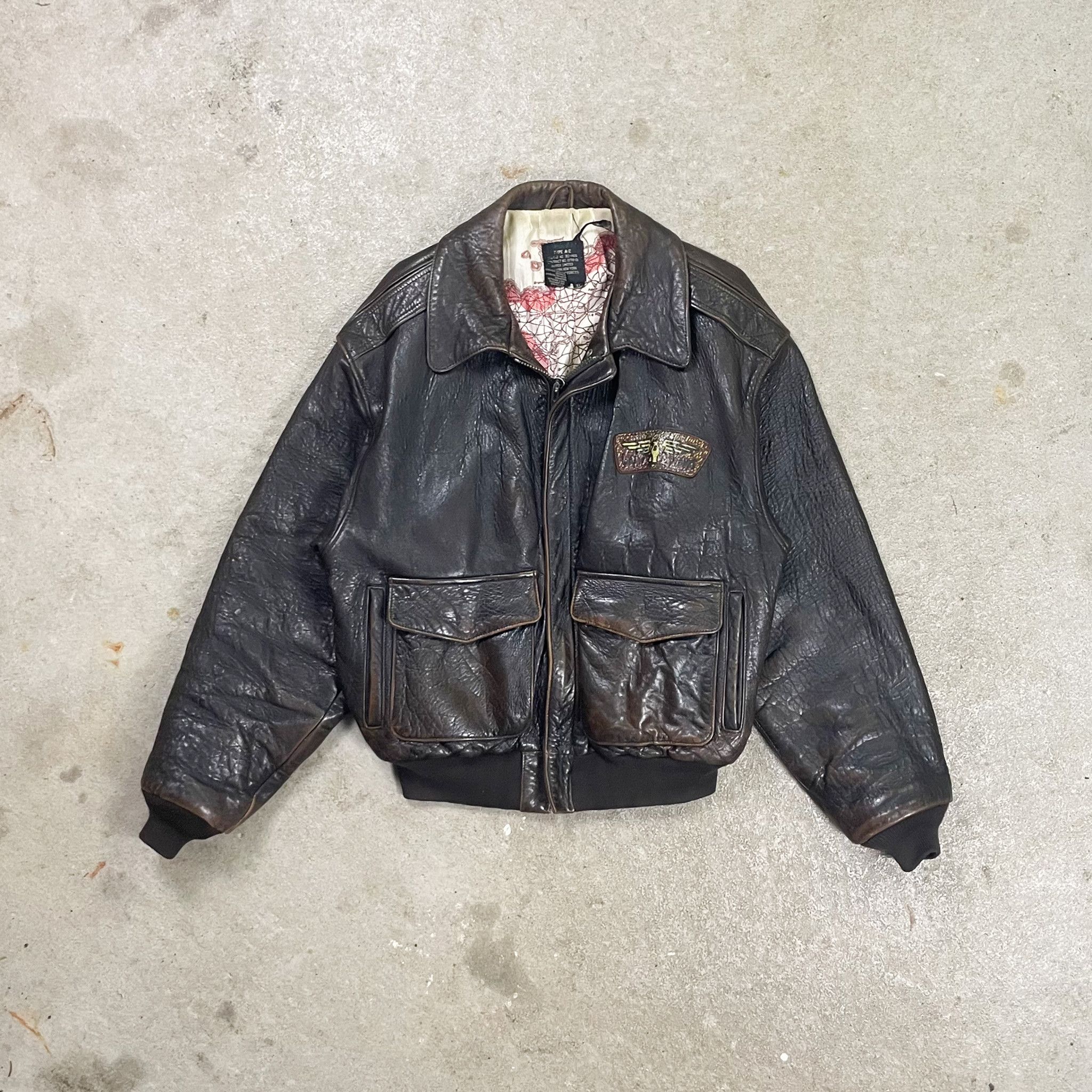 Men's Avirex Leather Jackets | Grailed