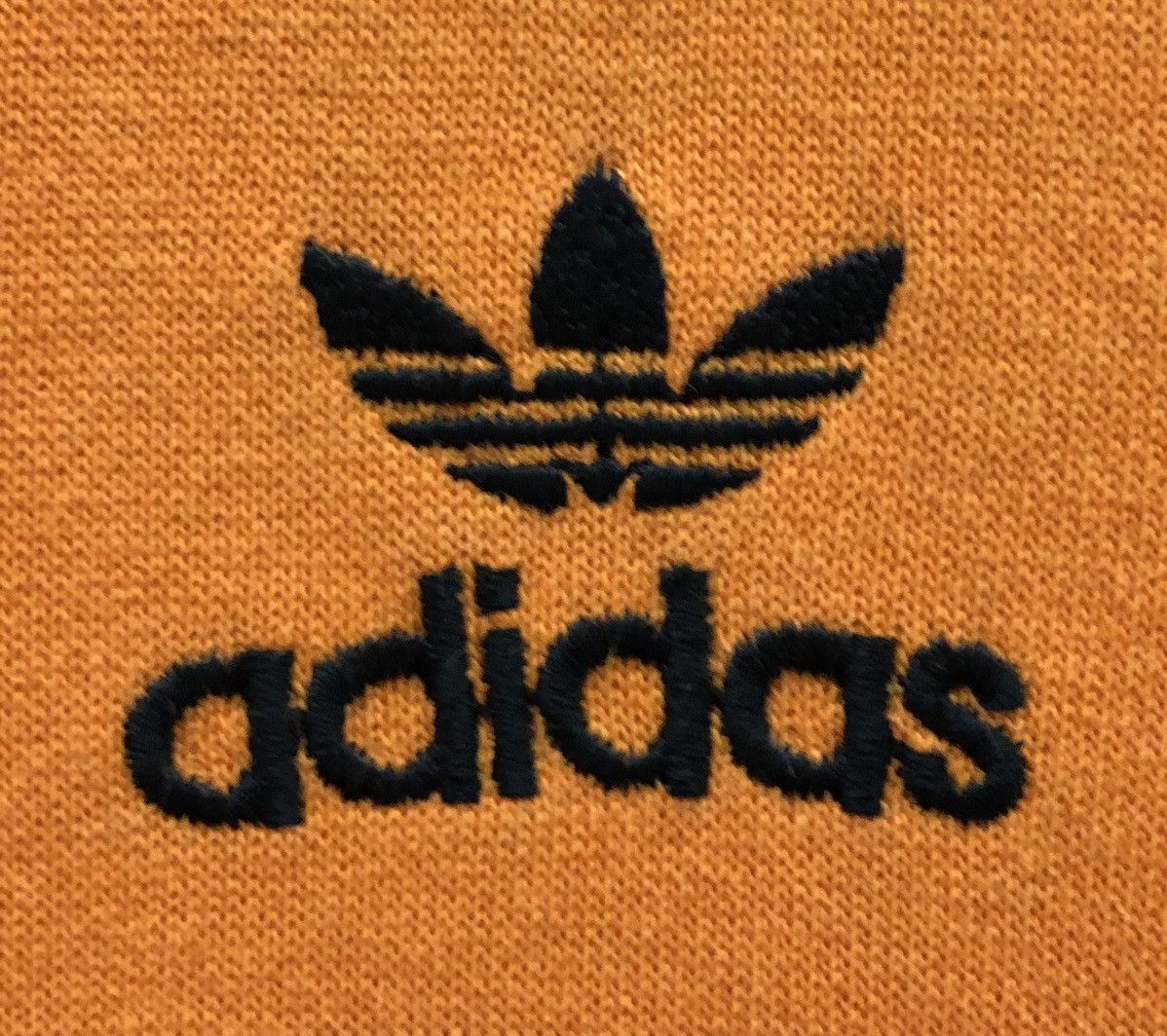 Adidas Vintage Adidas Trefoil Orange Crewneck Sweatshirt Size US M / EU 48-50 / 2 - 5 Thumbnail