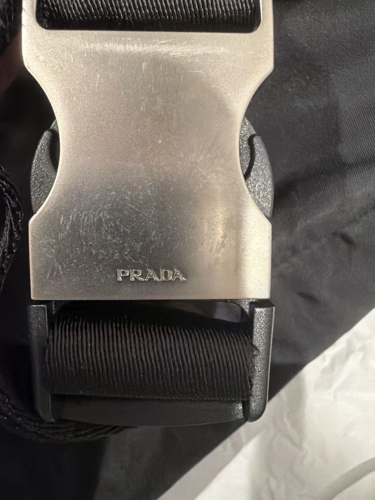 Prada Prada Re-Edition Black Re-Nylon- Excellent Condition Size ONE SIZE - 11 Thumbnail
