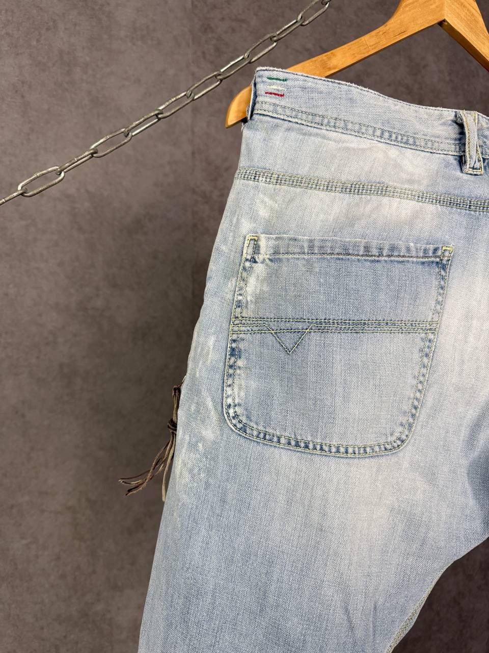 Diesel Diesel Preeto vintage designer big logo jeans Size US 33 - 11 Thumbnail