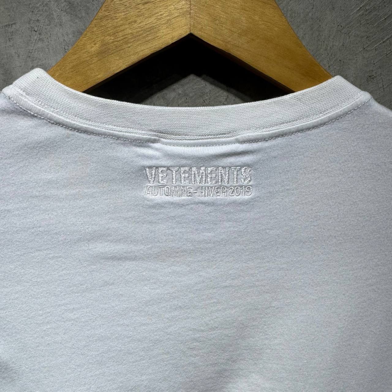 Vetements Vetements Every Great Idea I Have Gets Me in Trouble tee Size S / US 4 / IT 40 - 8 Thumbnail