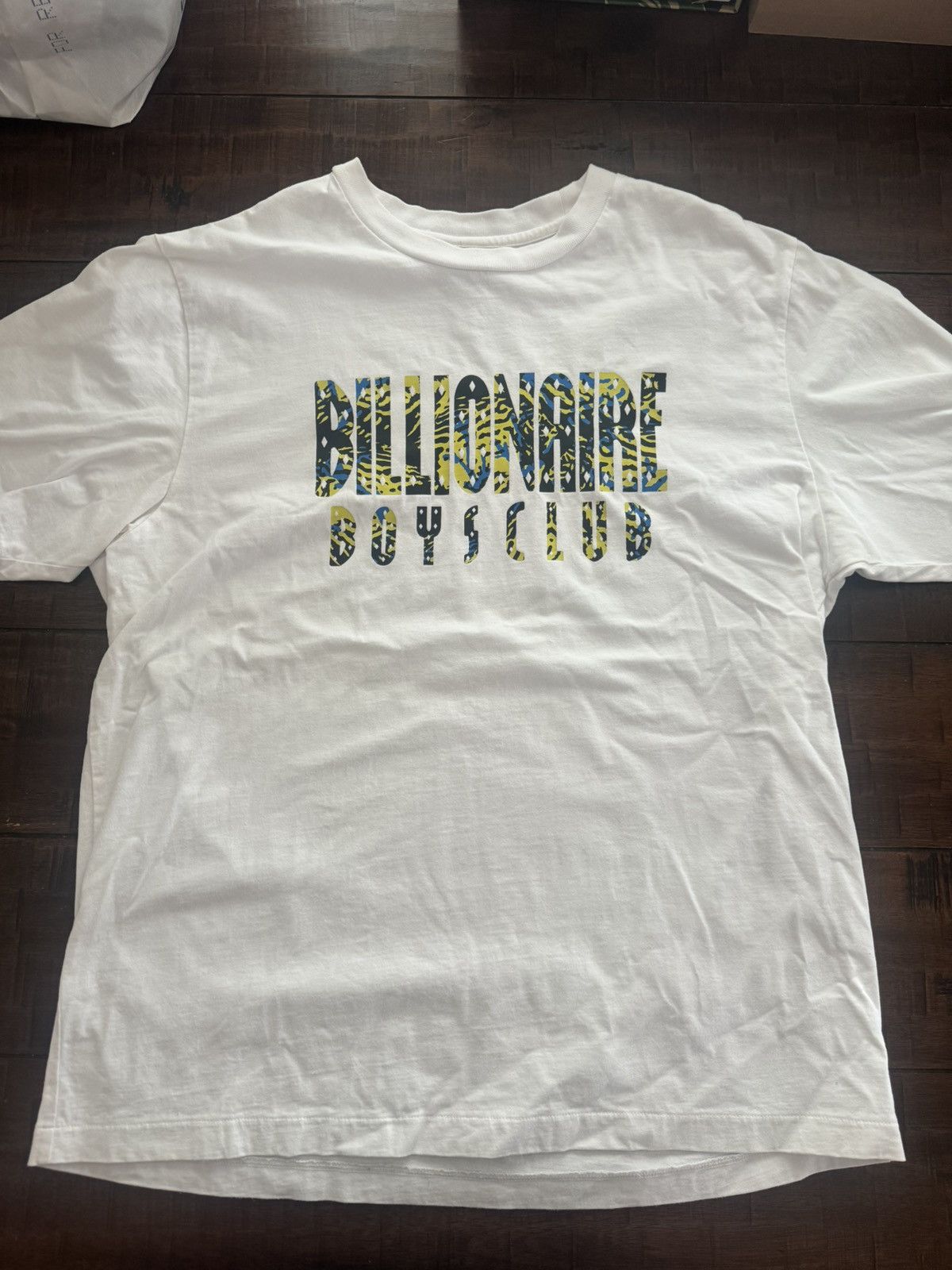 Billionaire Boys Club Billionaire Boys Club Camo Logo Tee Blue Yellow Black XL Size US XL / EU 56 / 4 - 2 Thumbnail