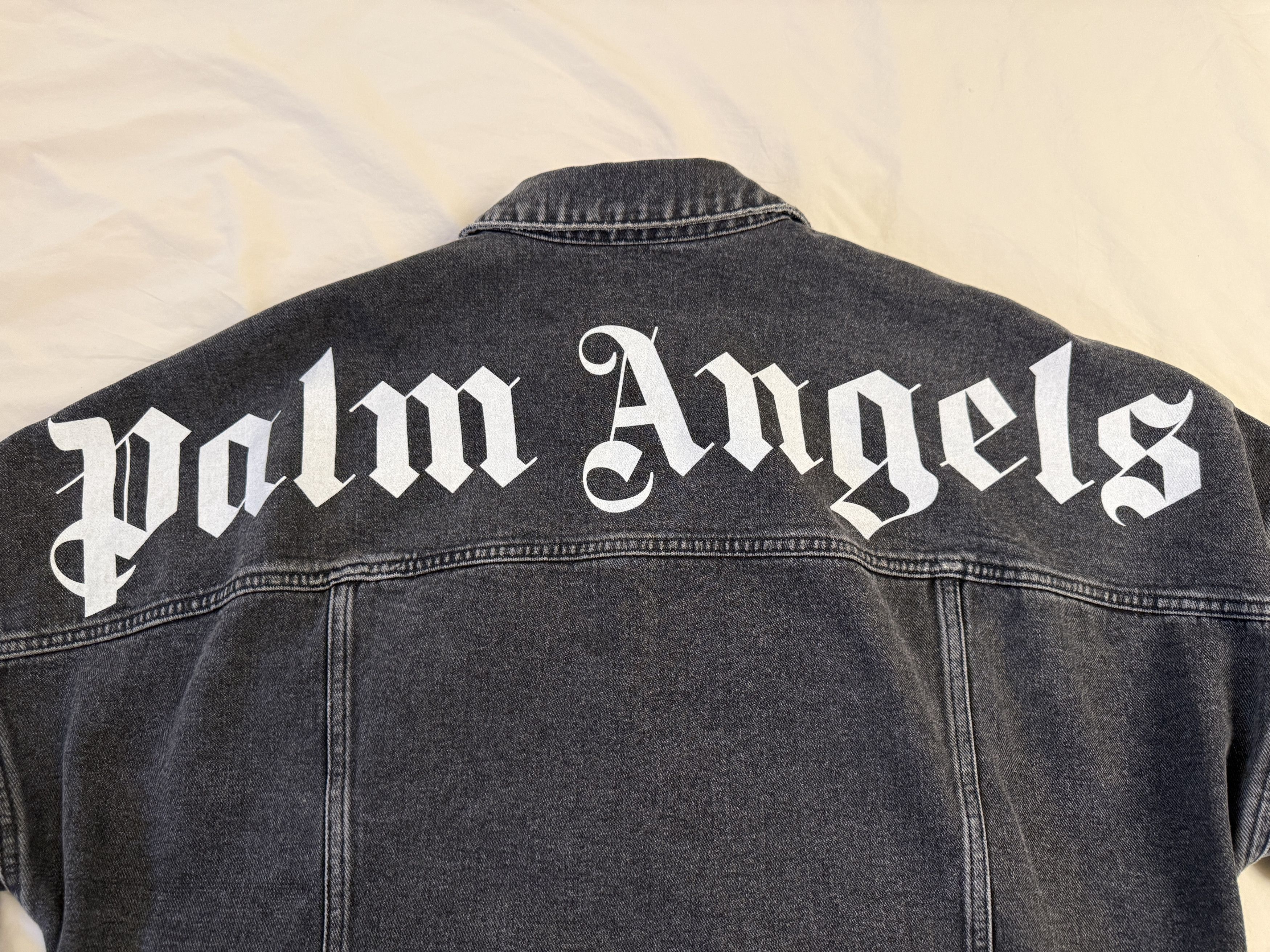 Palm Angels Palm Angels Logo Denim Jacket Size US M / EU 48-50 / 2 - 6 Thumbnail
